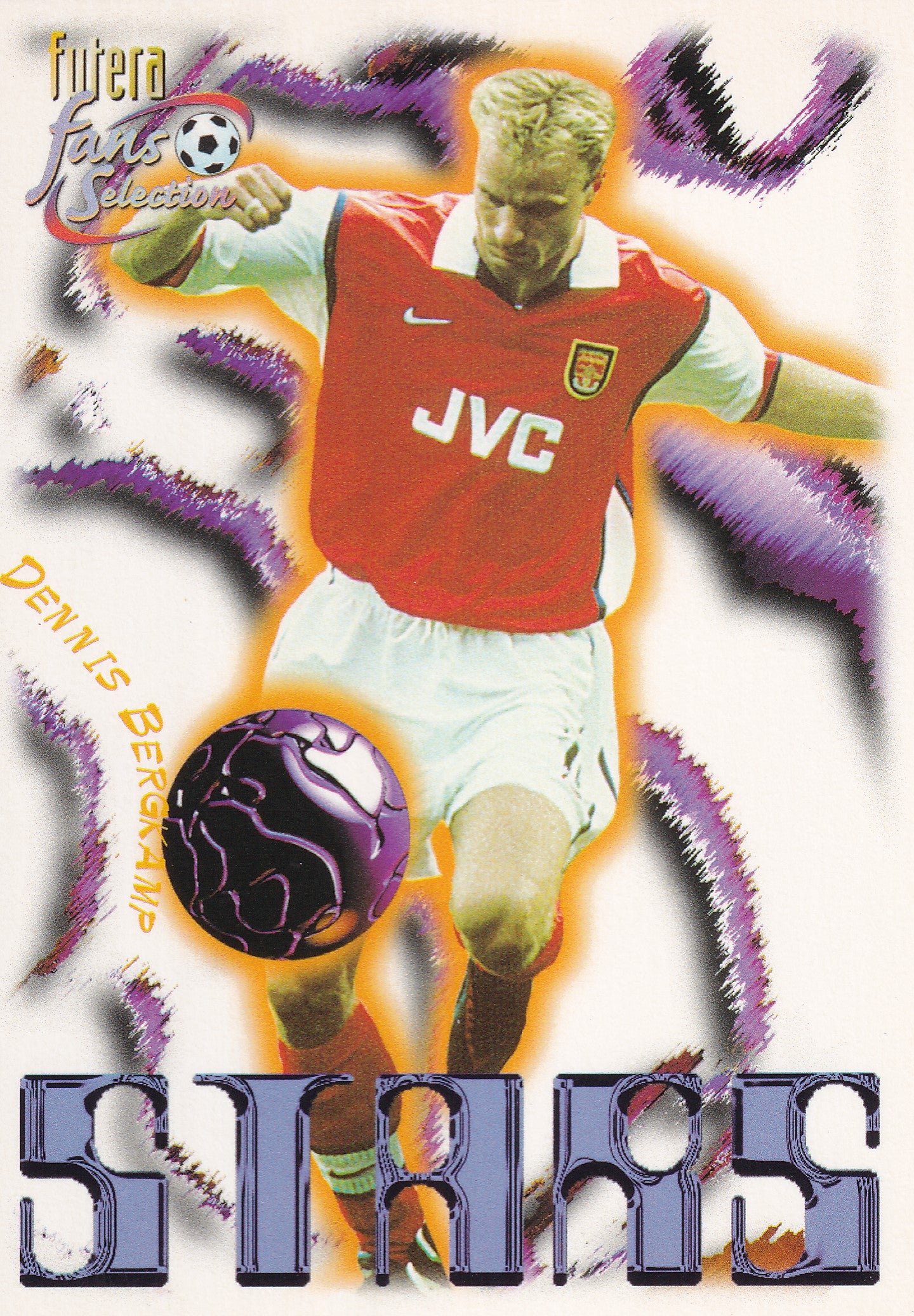 065. DENNIS BERGKAMP - STARS - ARSENAL
