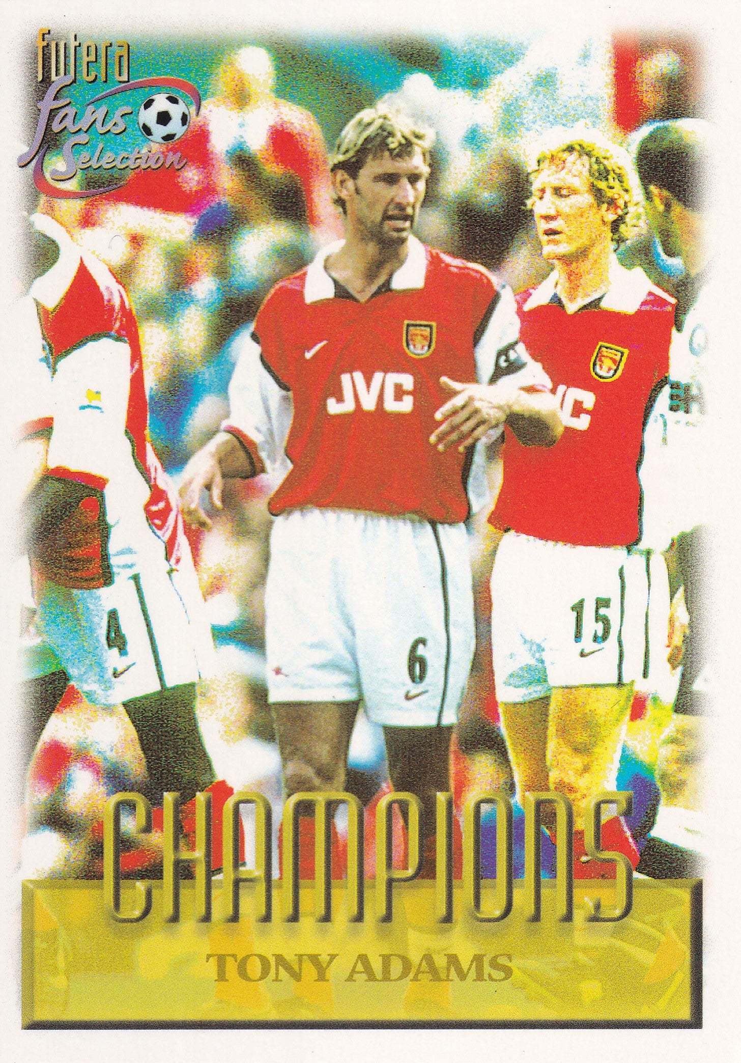080. TONY ADAMS - ARSENAL - CHAMPIONS