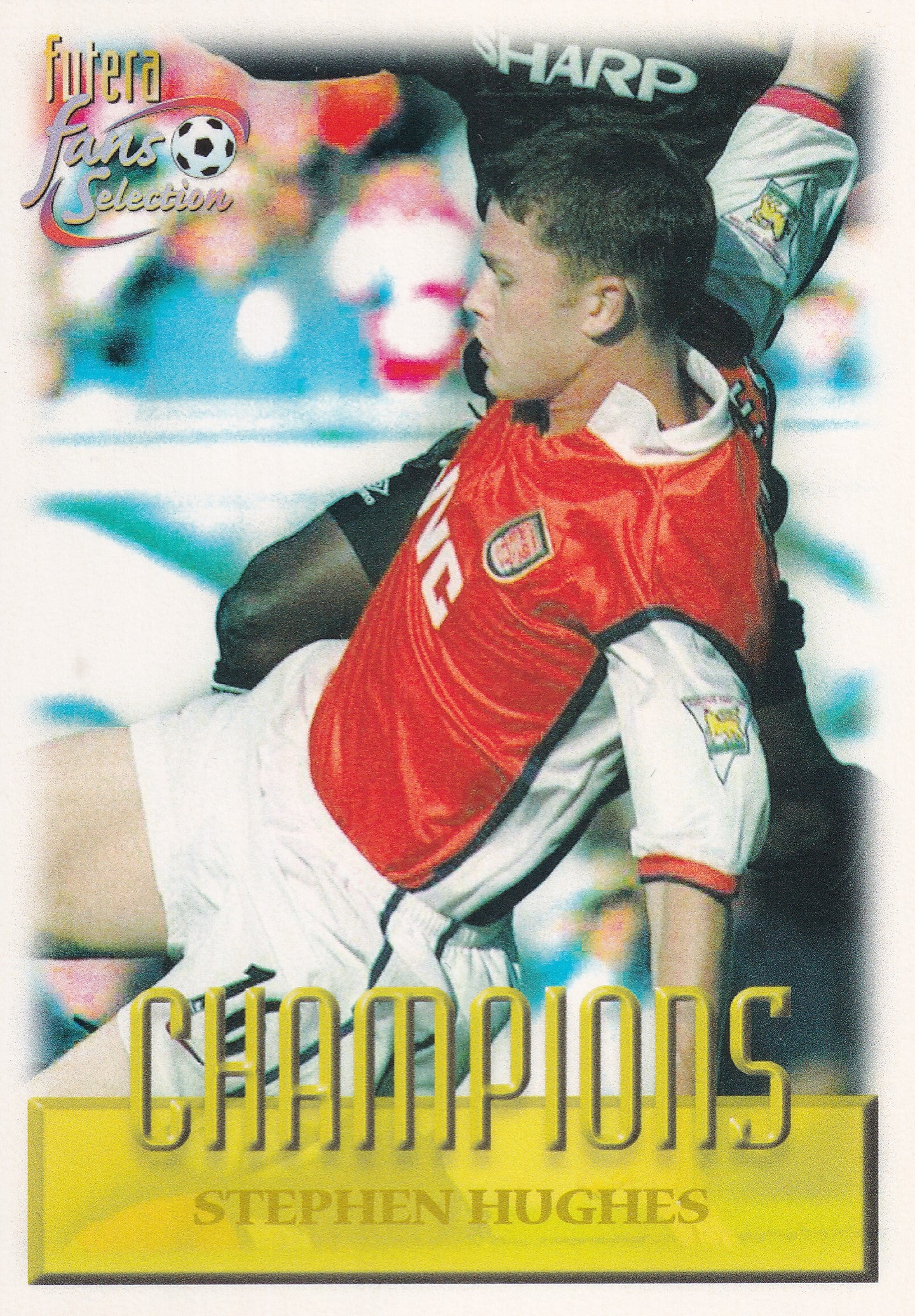 086. STEPHEN HUGHES - ARSENAL - CHAMPIONS