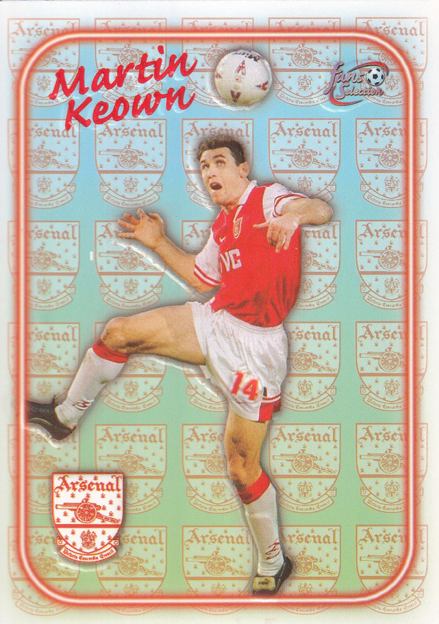 SE-11. MARTIN KEOWN - ARSENAL - SPECIAL EDITION EMBOSED