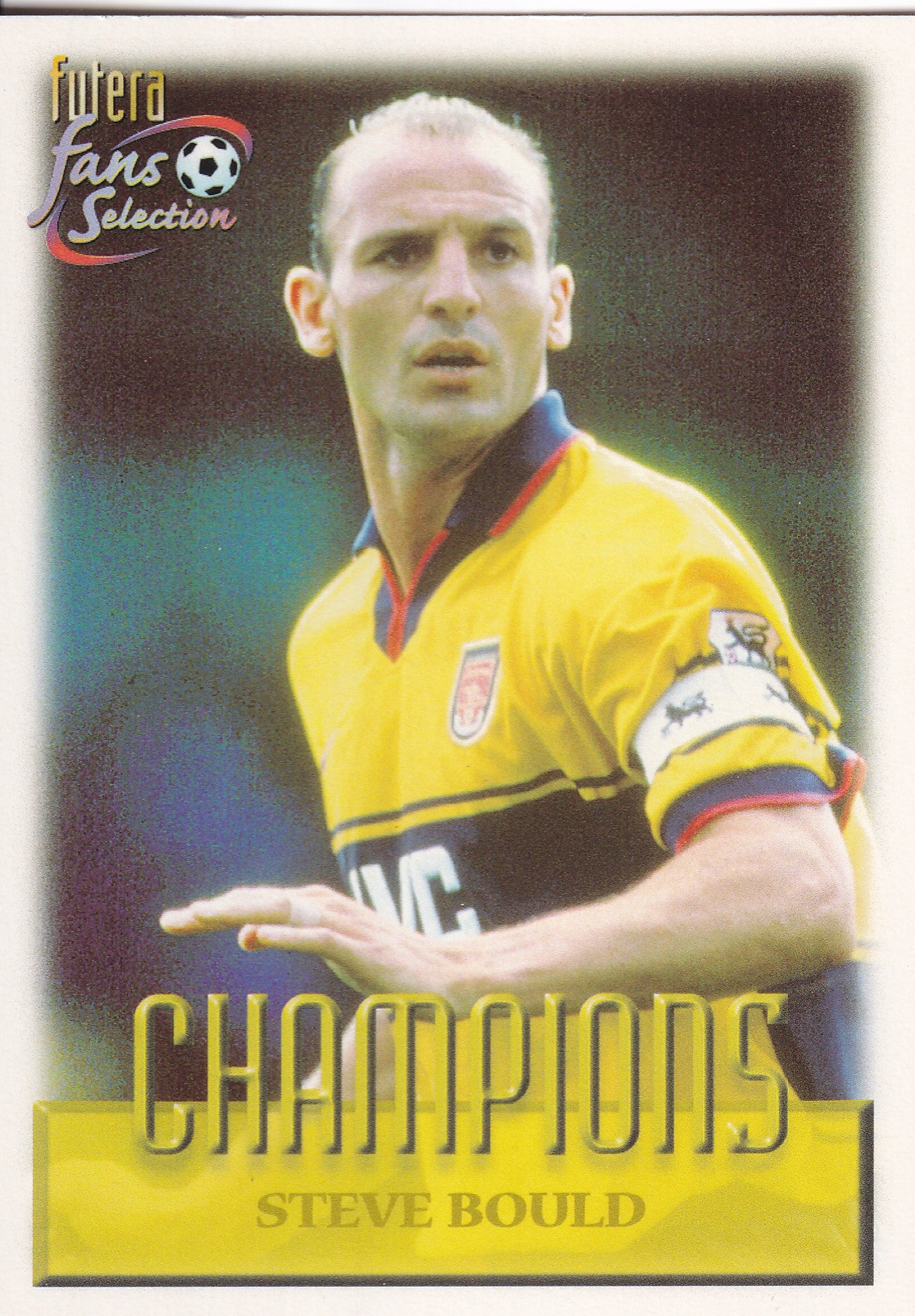 089. STEVE BOULD - ARSENAL - CHAMPIONS