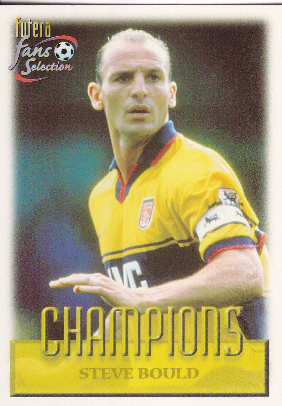 089. STEVE BOULD - ARSENAL - CHAMPIONS