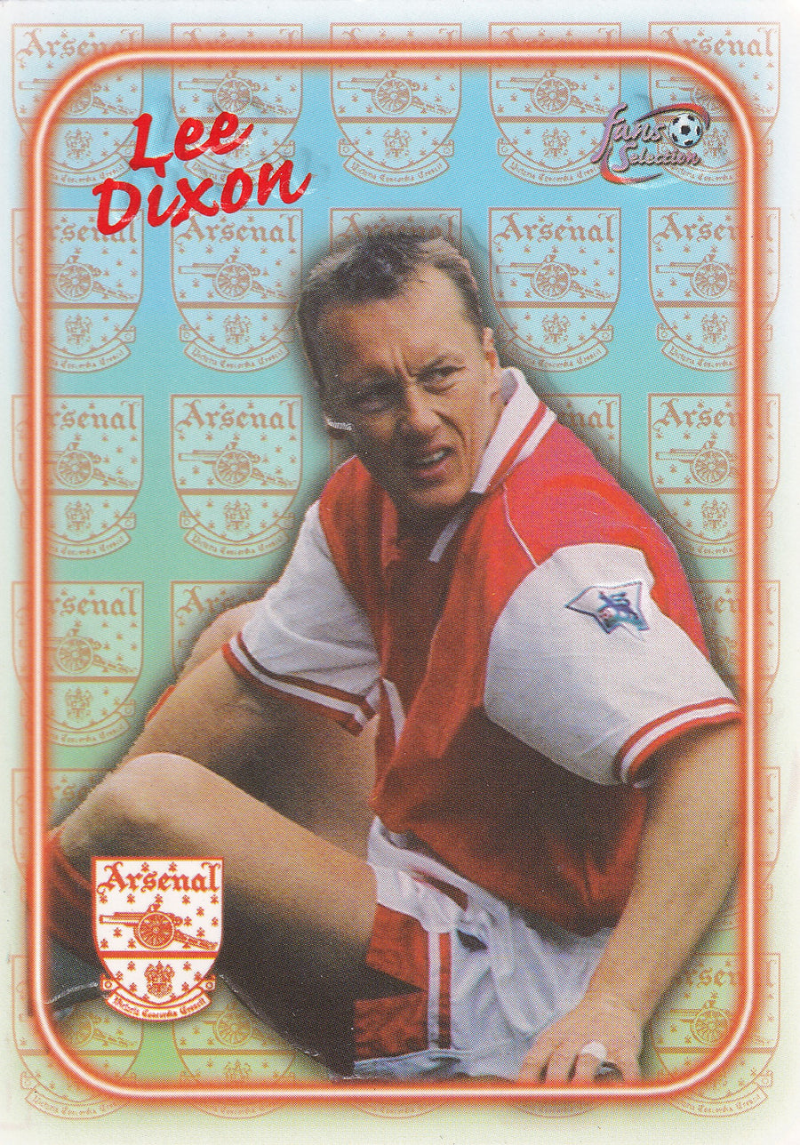 SE-02. LEE DIXON - ARSENAL - SPECIAL EDITION EMBOSED