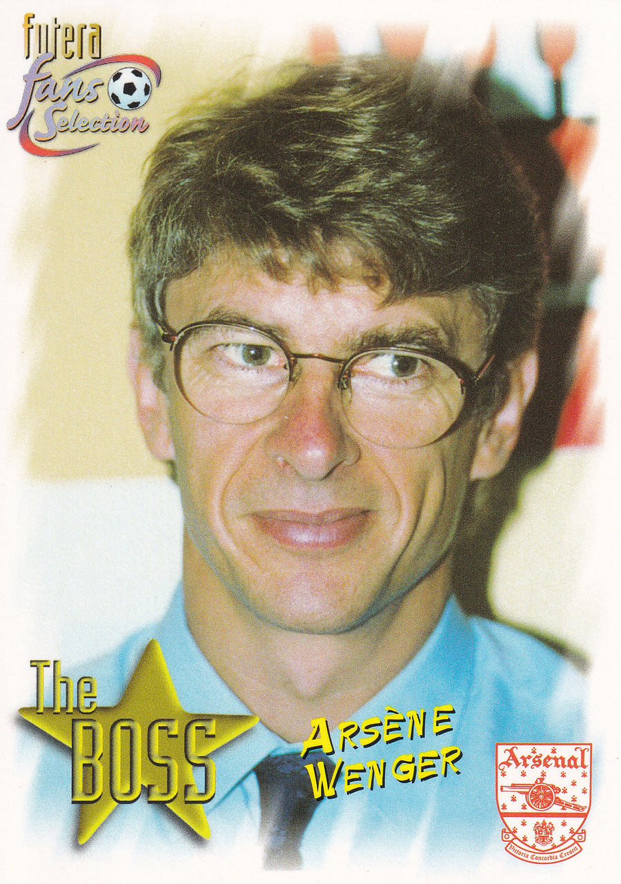 096. ARSENE WENGER - ARSENAL - THE BOSS