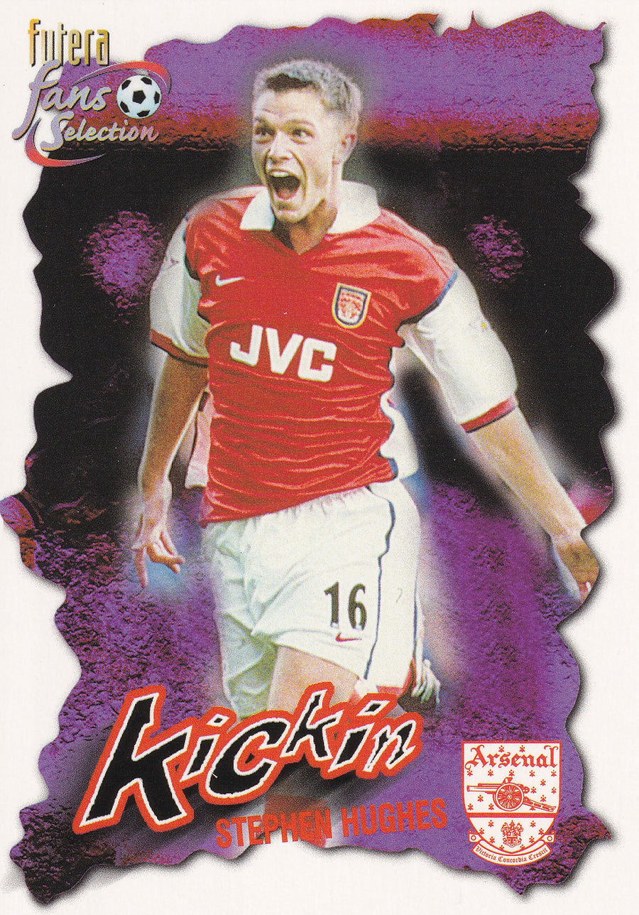 042. STEPHEN HUGHES - KICKIN - ARSENAL