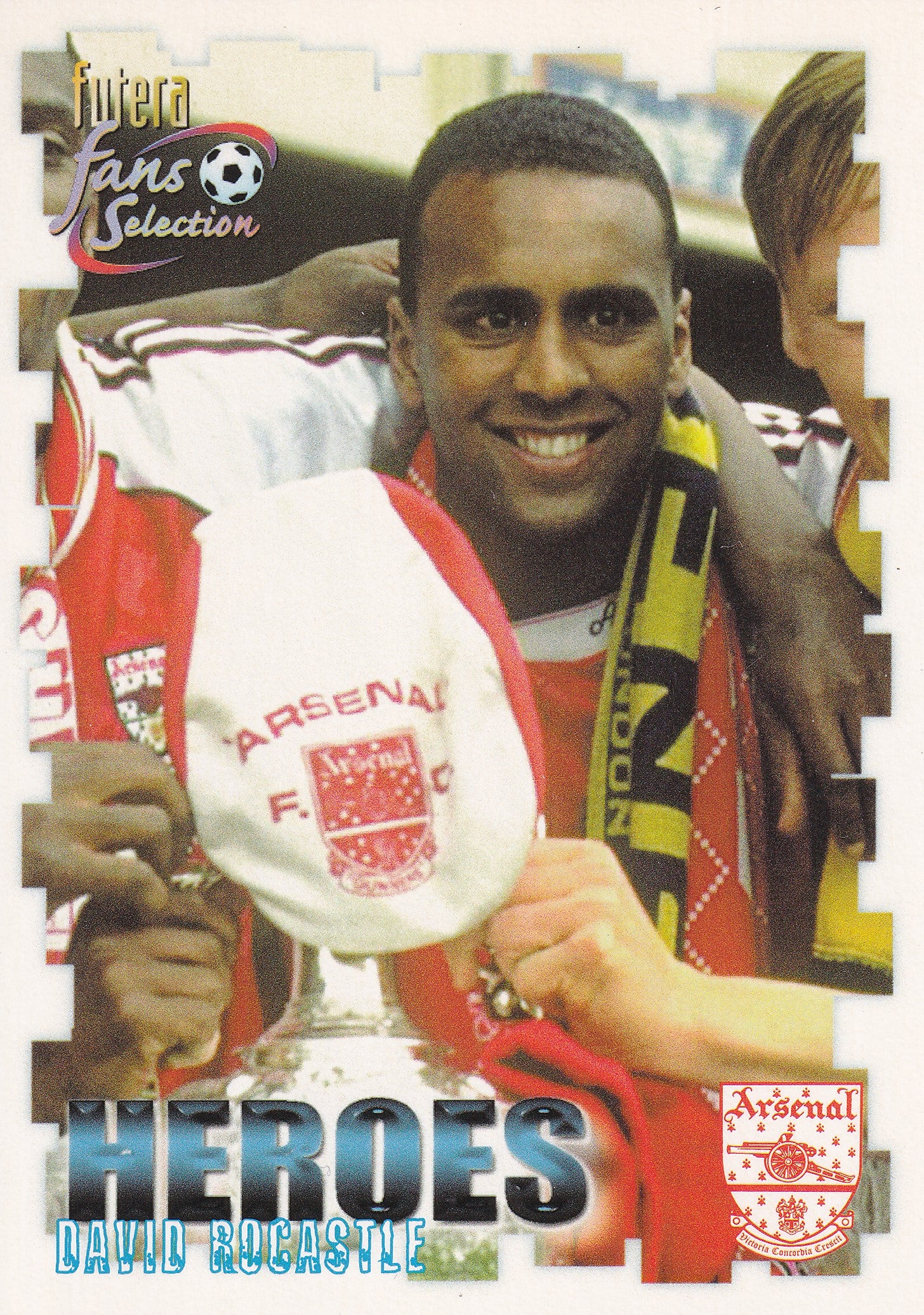 057. DAVID ROCASTLE - HEROES - ARSENAL