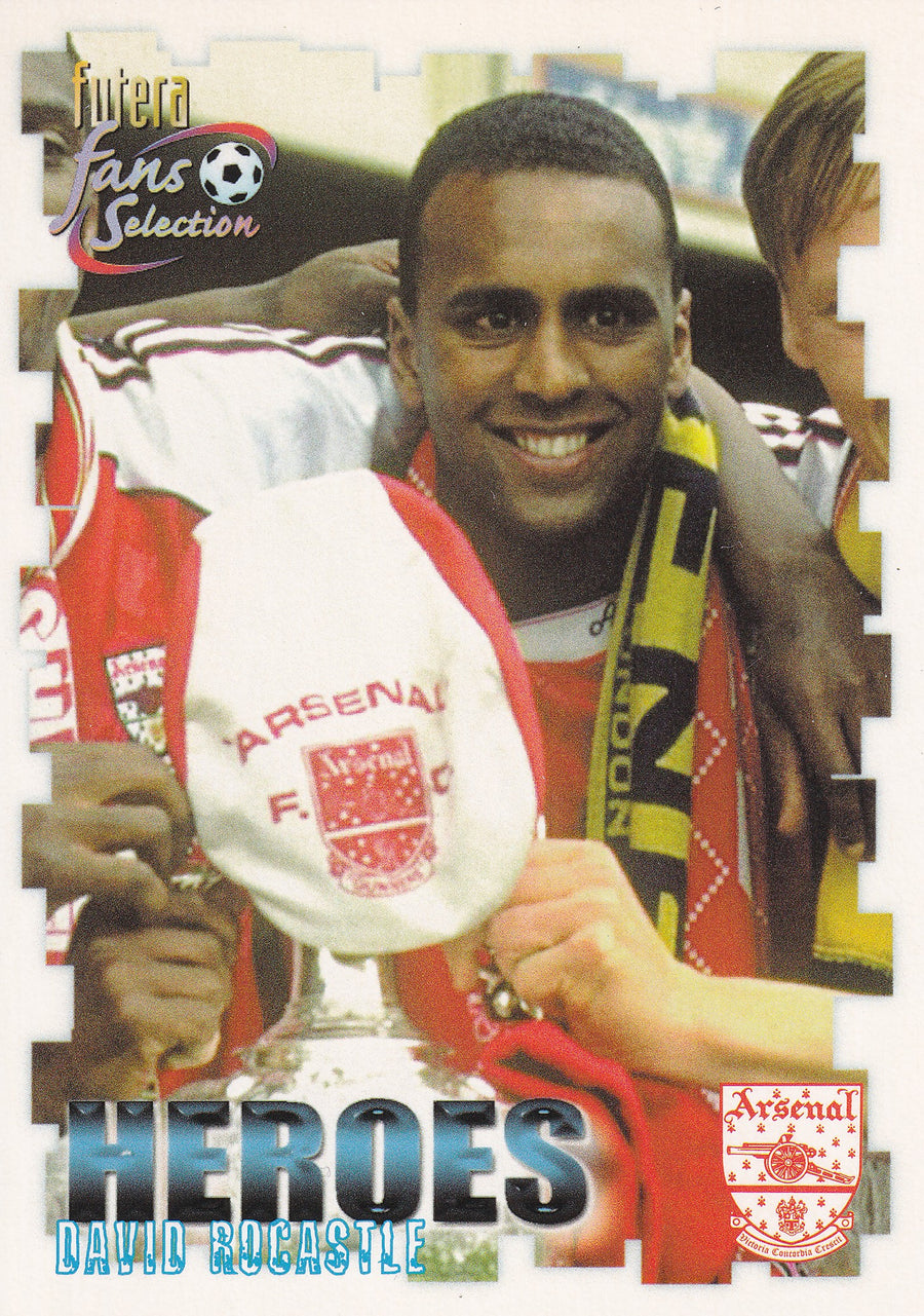 057. DAVID ROCASTLE - HEROES - ARSENAL