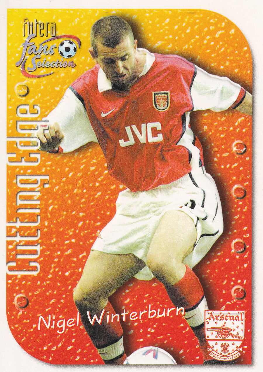 CE-06. NIGEL WINTERBURN - ARSENAL - CUTTING EDGE - EMBOSED