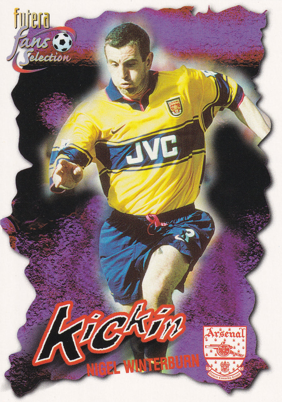039. NIGEL WINTERBURN - KICKIN - ARSENAL
