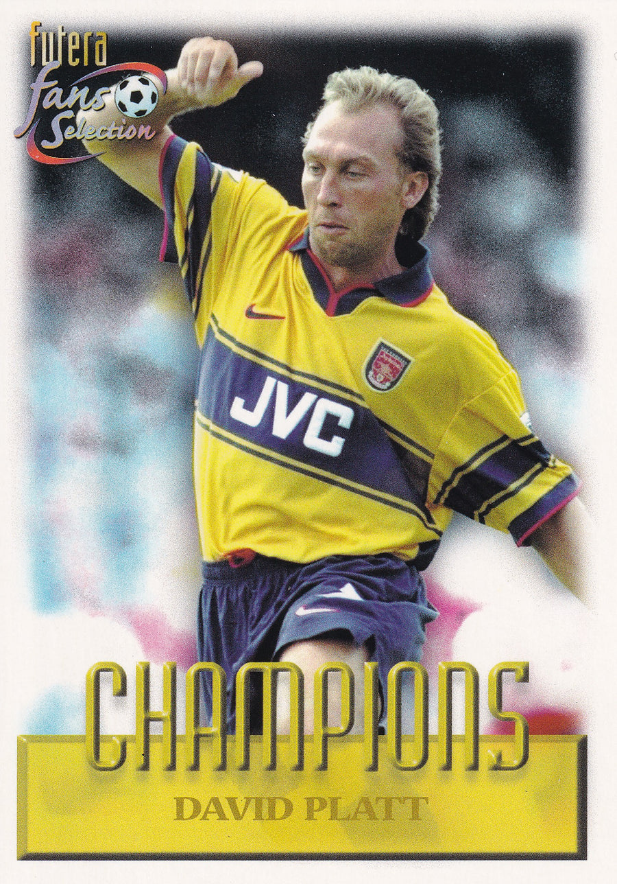 084. DAVID PLATT - ARSENAL - CHAMPIONS