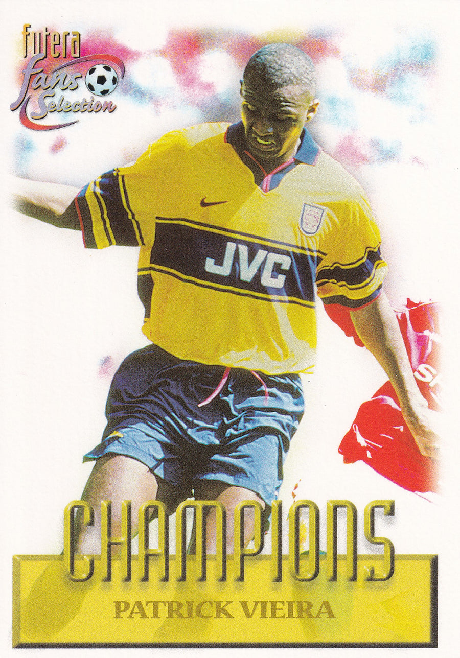 078. PATRICK VIEIRA - ARSENAL - CHAMPIONS