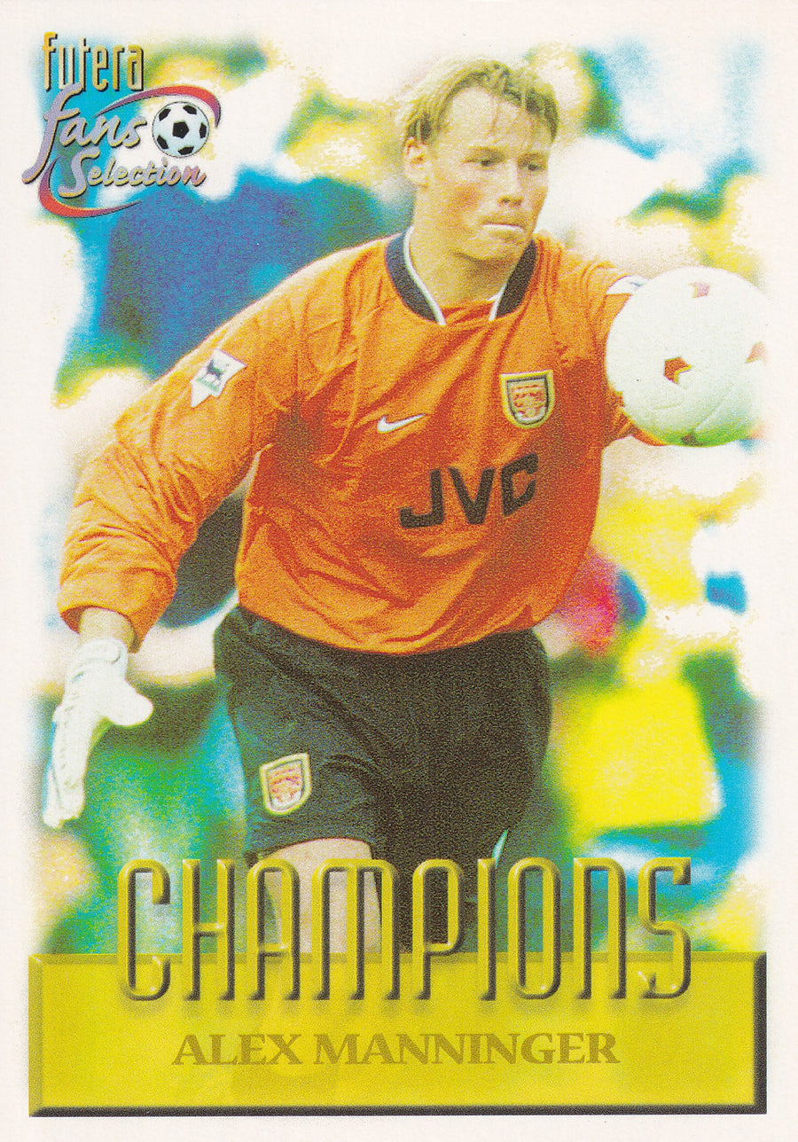 087. ALEX MANNINGER - ARSENAL - CHAMPIONS
