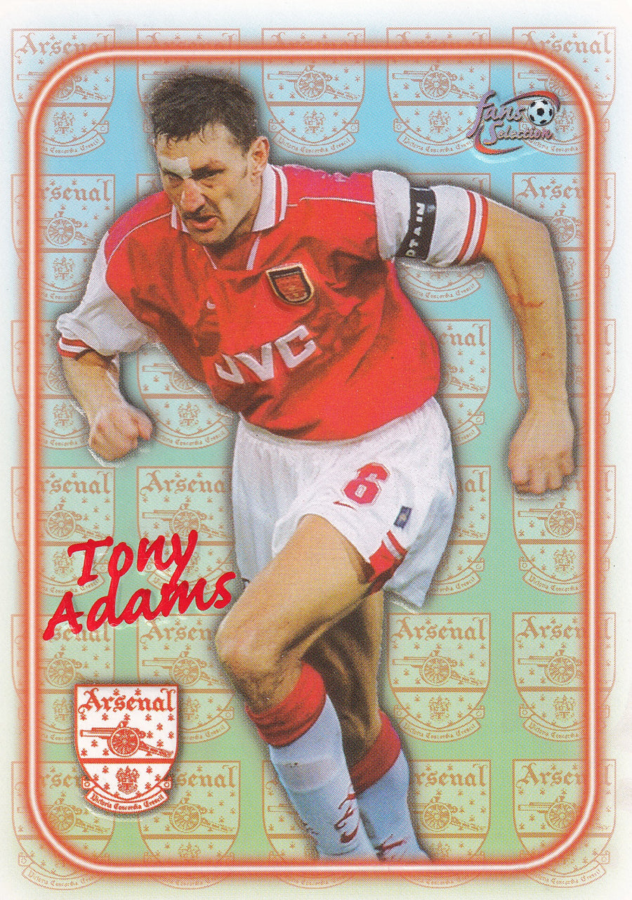 SE-06. TONY ADAMS - ARSENAL - SPECIAL EDITION EMBOSED