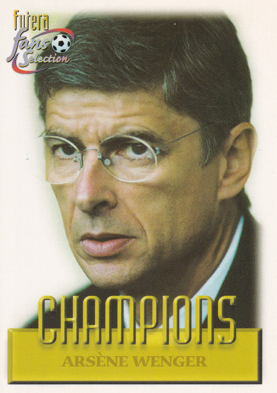 081. ARSENE WENGER - ARSENAL - CHAMPIONS