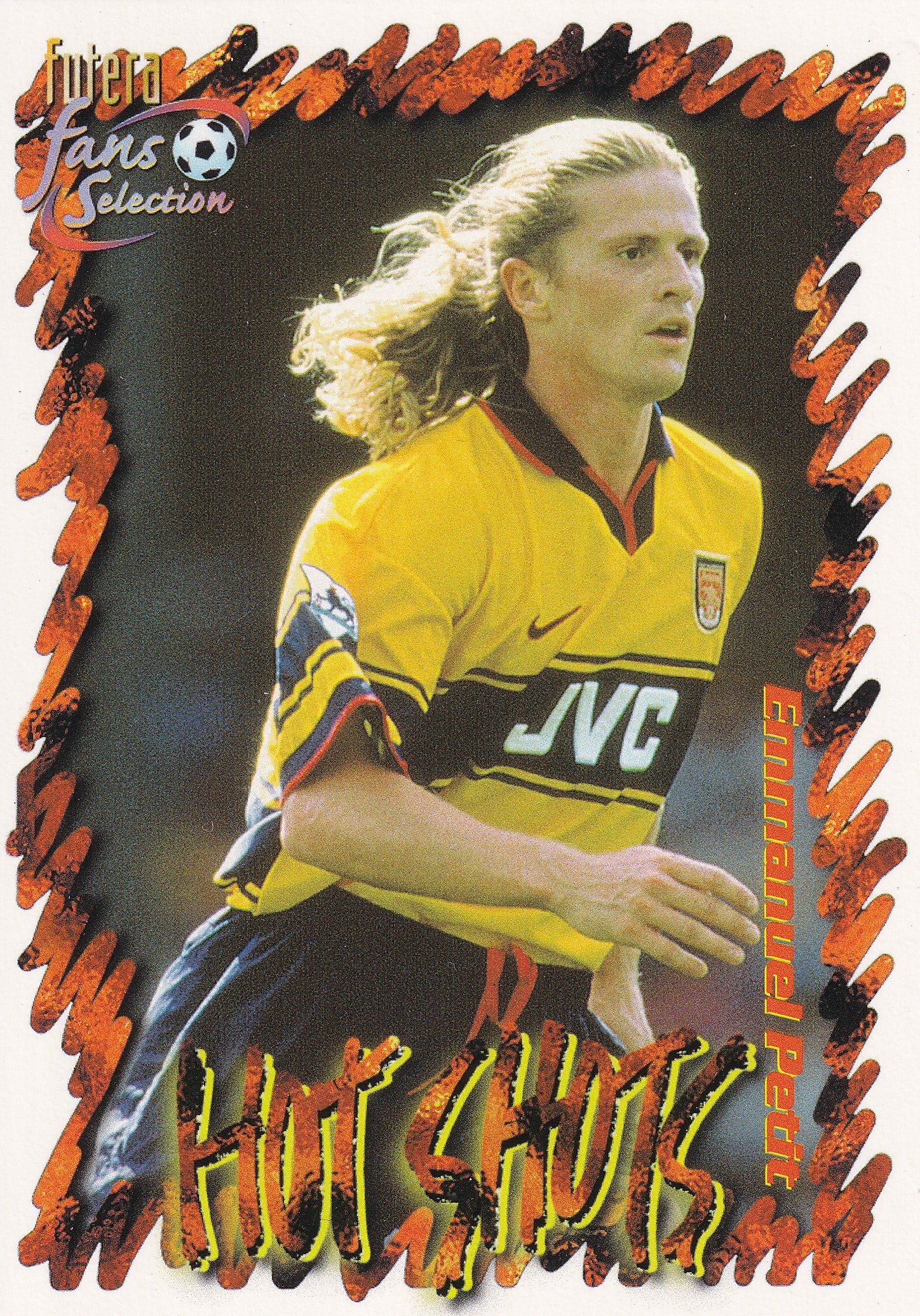 048. EMMANUEL PETIT - HOT SHOTS - ARSENAL