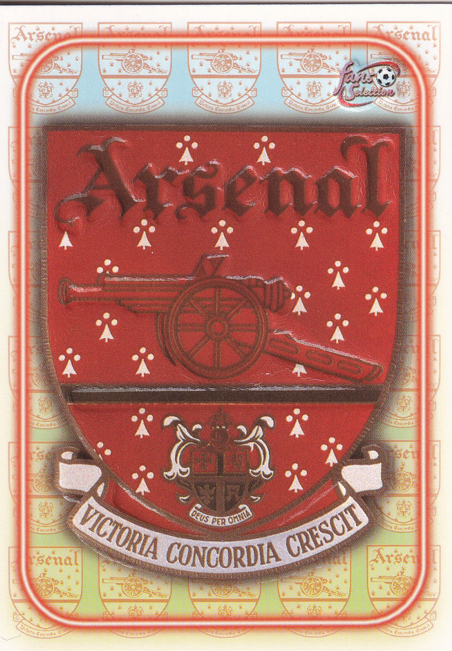 SE-18. ARSENAL BADGE - SPECIAL EDITION EMBOSED