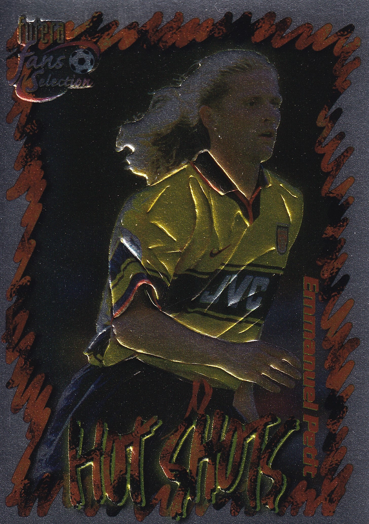 HS-03. EMMANUEL PETIT - ARSENAL - HOT SHOTS - CHROME