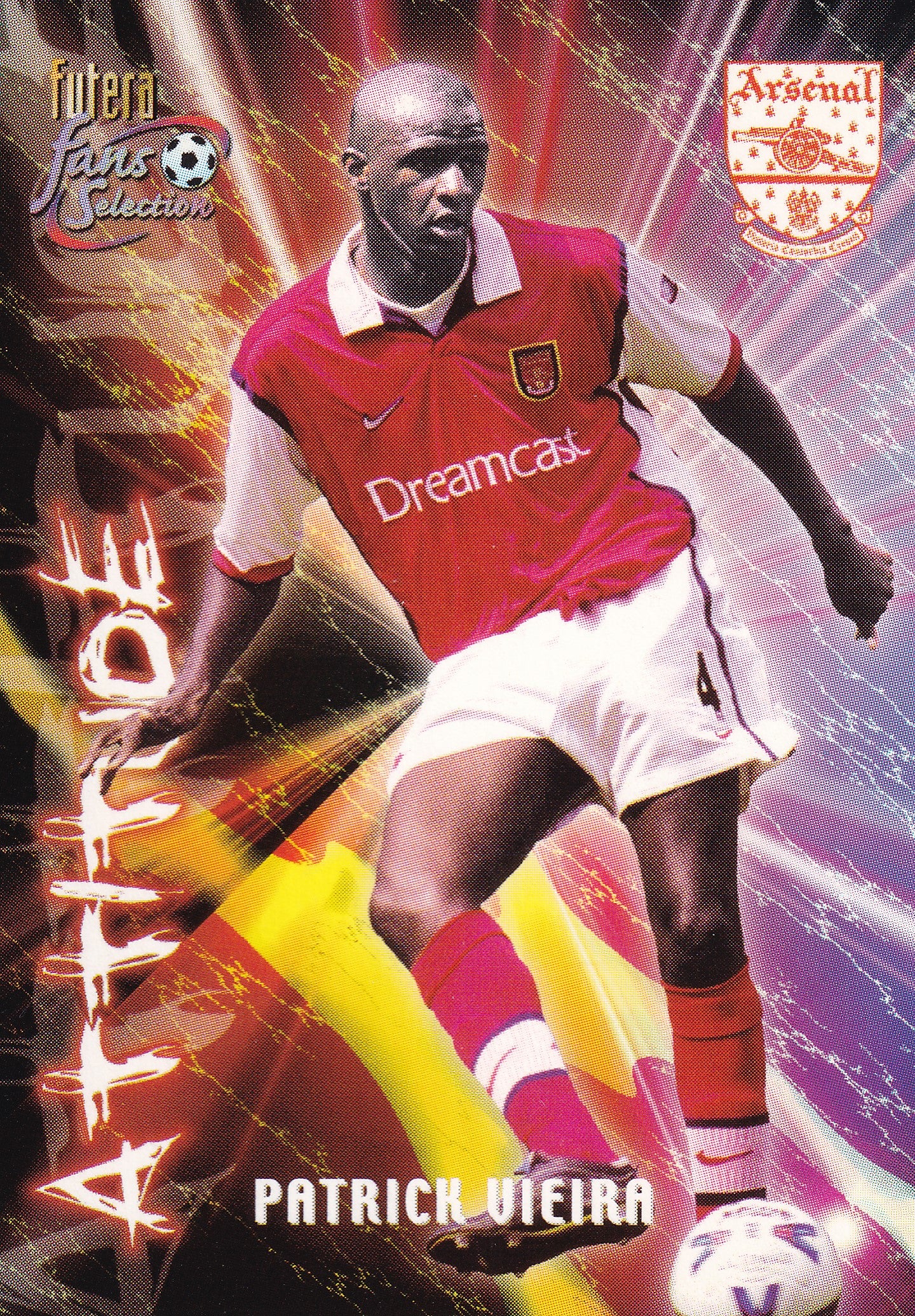 101. PATRICK VIEIRA - ARSENAL - ATTITUDE