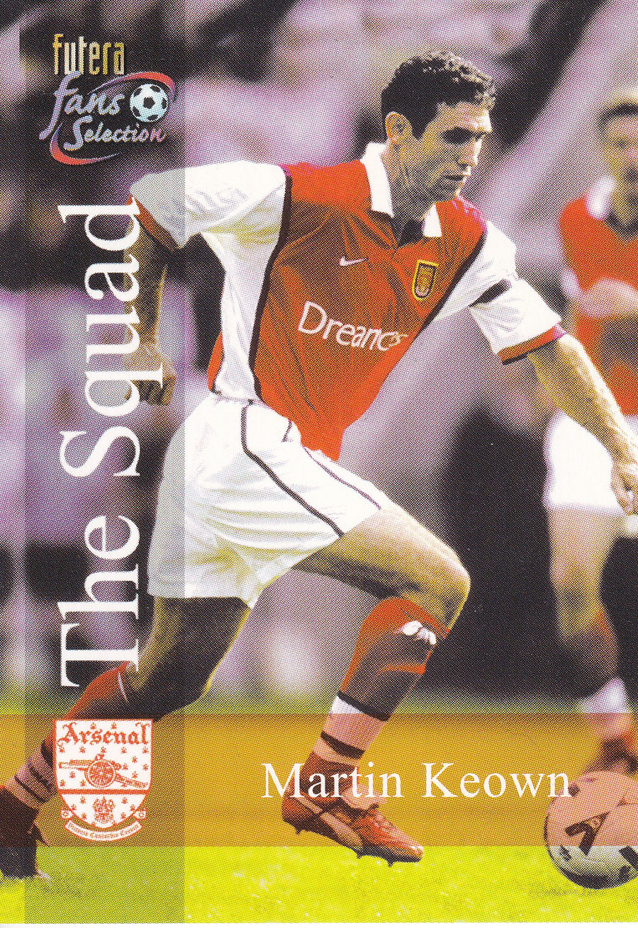 107. MARTIN KEOWN - ARSENAL - THE SQUAD