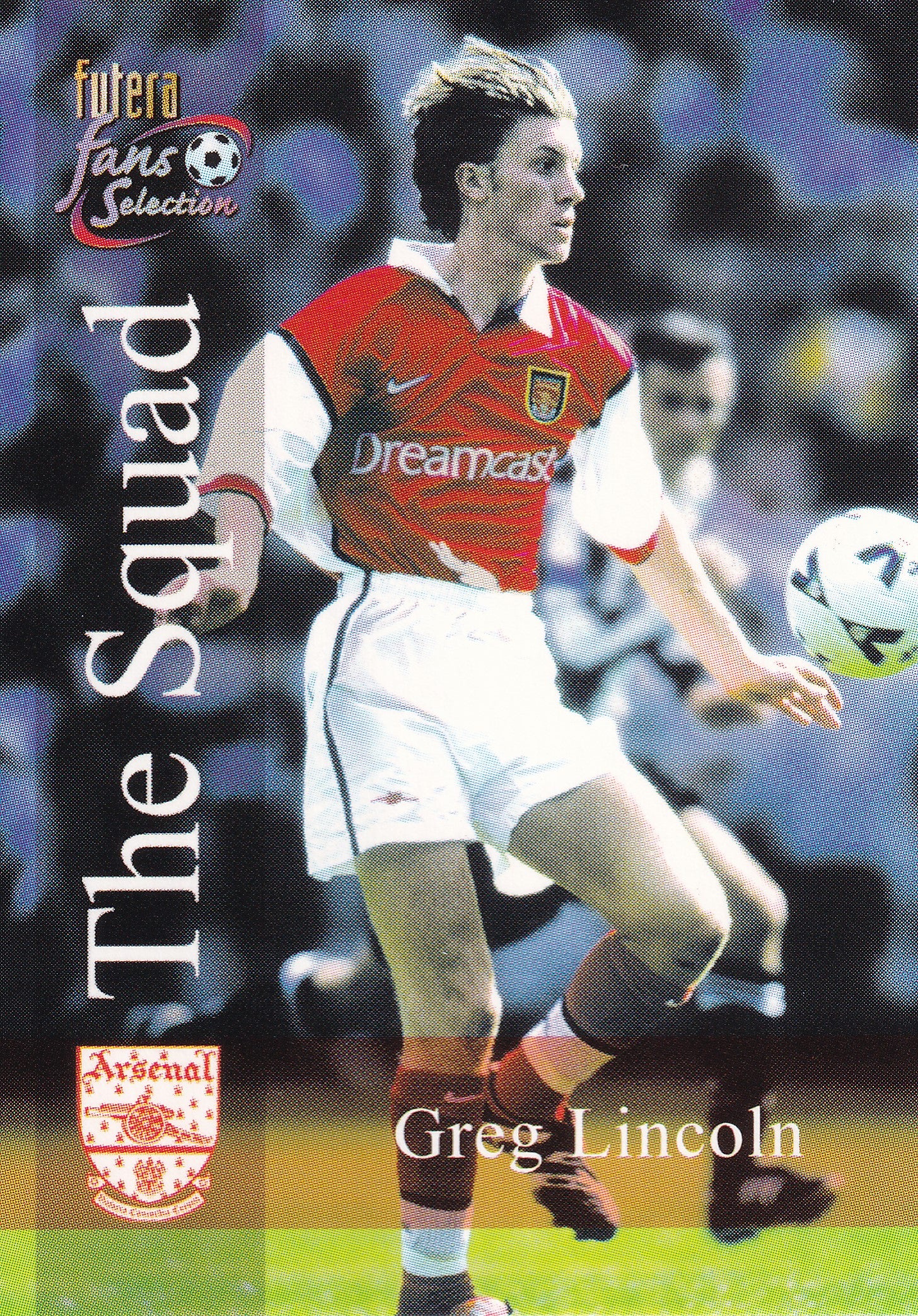 125. GREG LINCOLN - ARSENAL - THE SQUAD