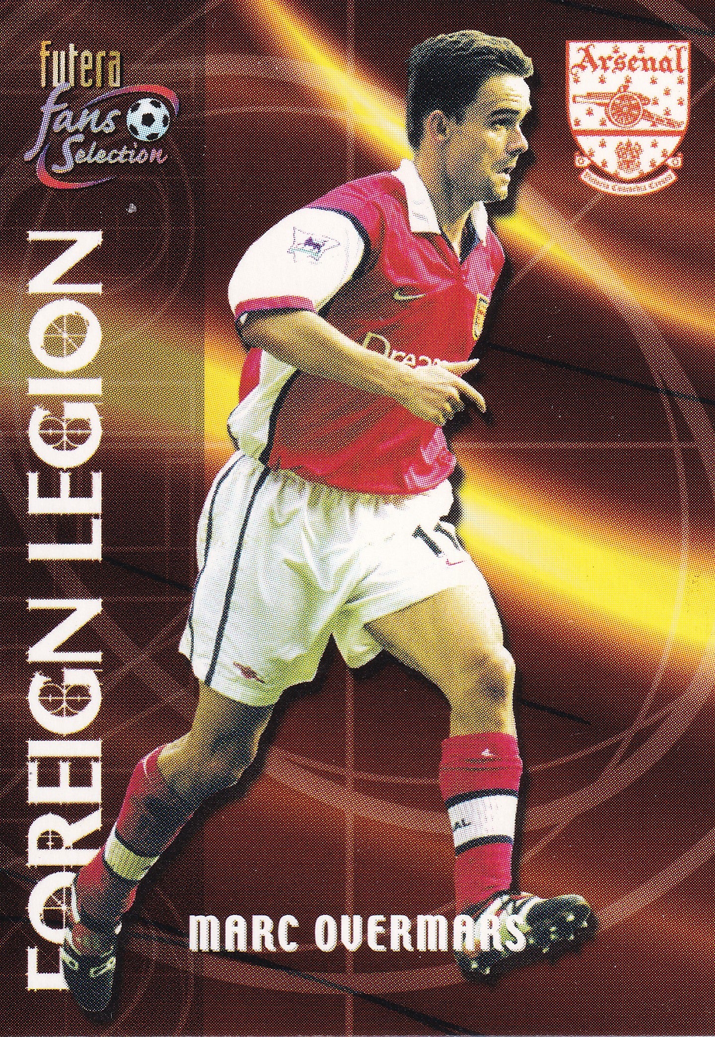 131. MARC OVERMARS - ARSENAL - FOREIGN LEGION