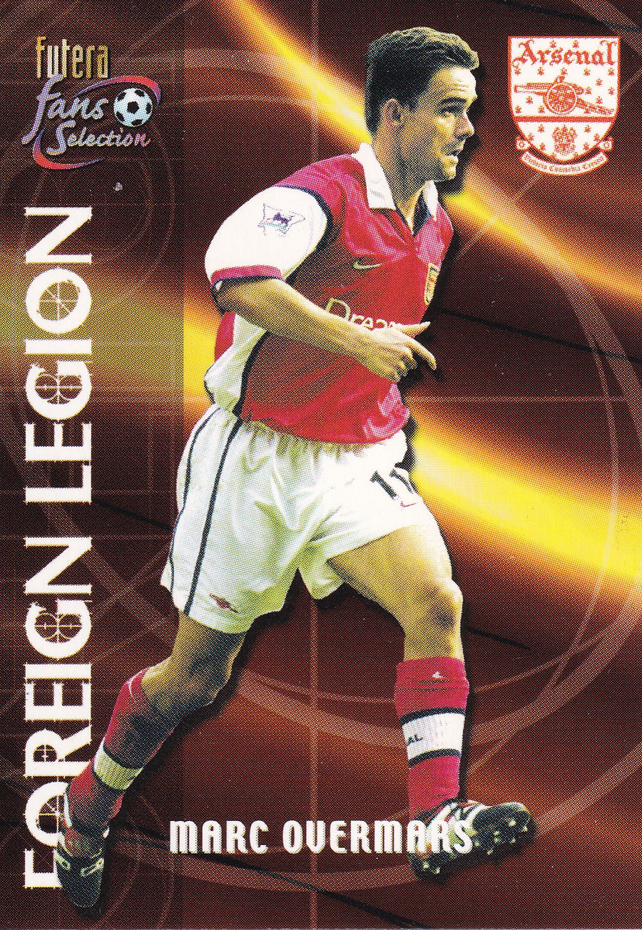 131. MARC OVERMARS - ARSENAL - FOREIGN LEGION