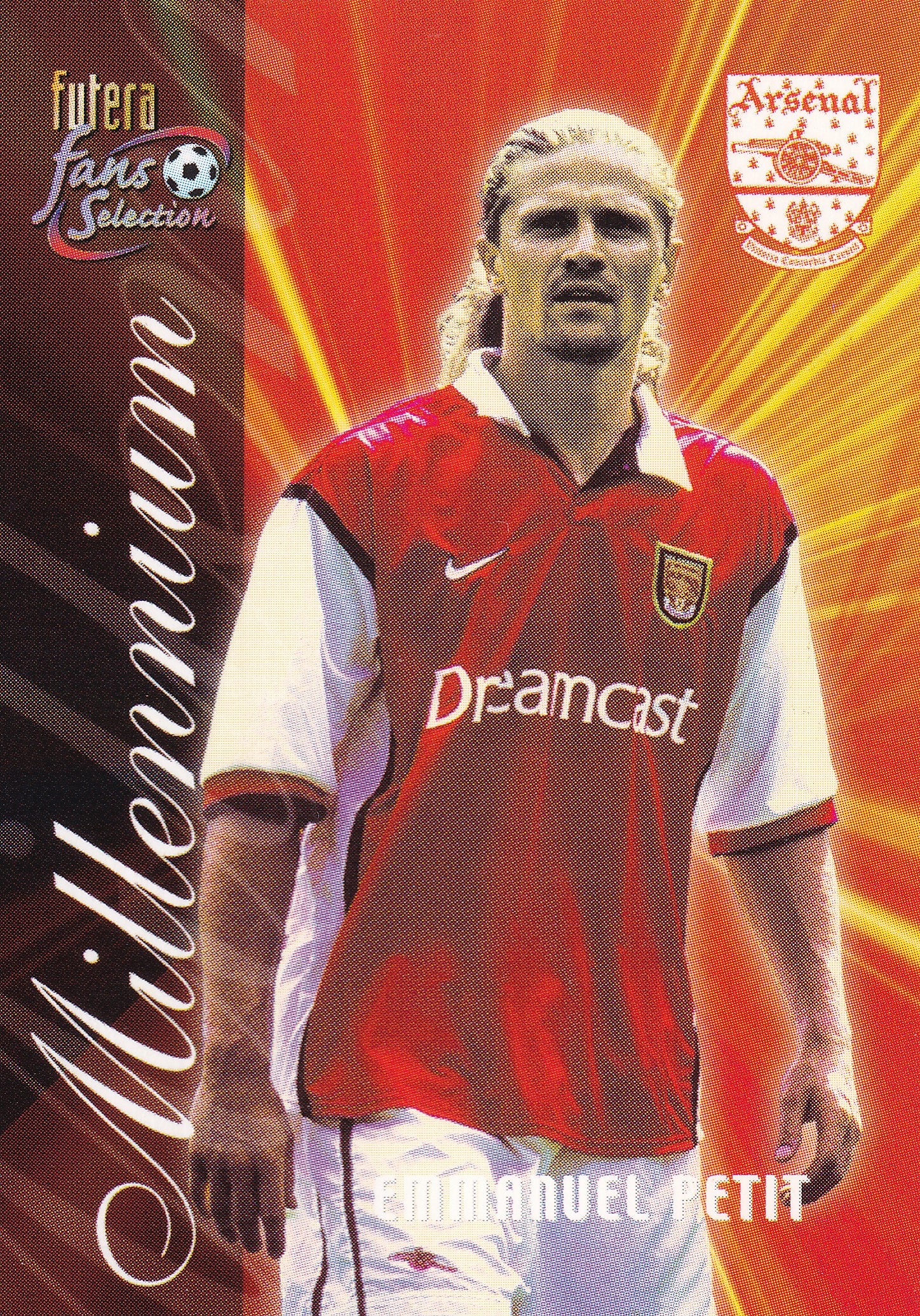 143. EMMANUEL PETIT - ARSENAL - MILLENNIUM