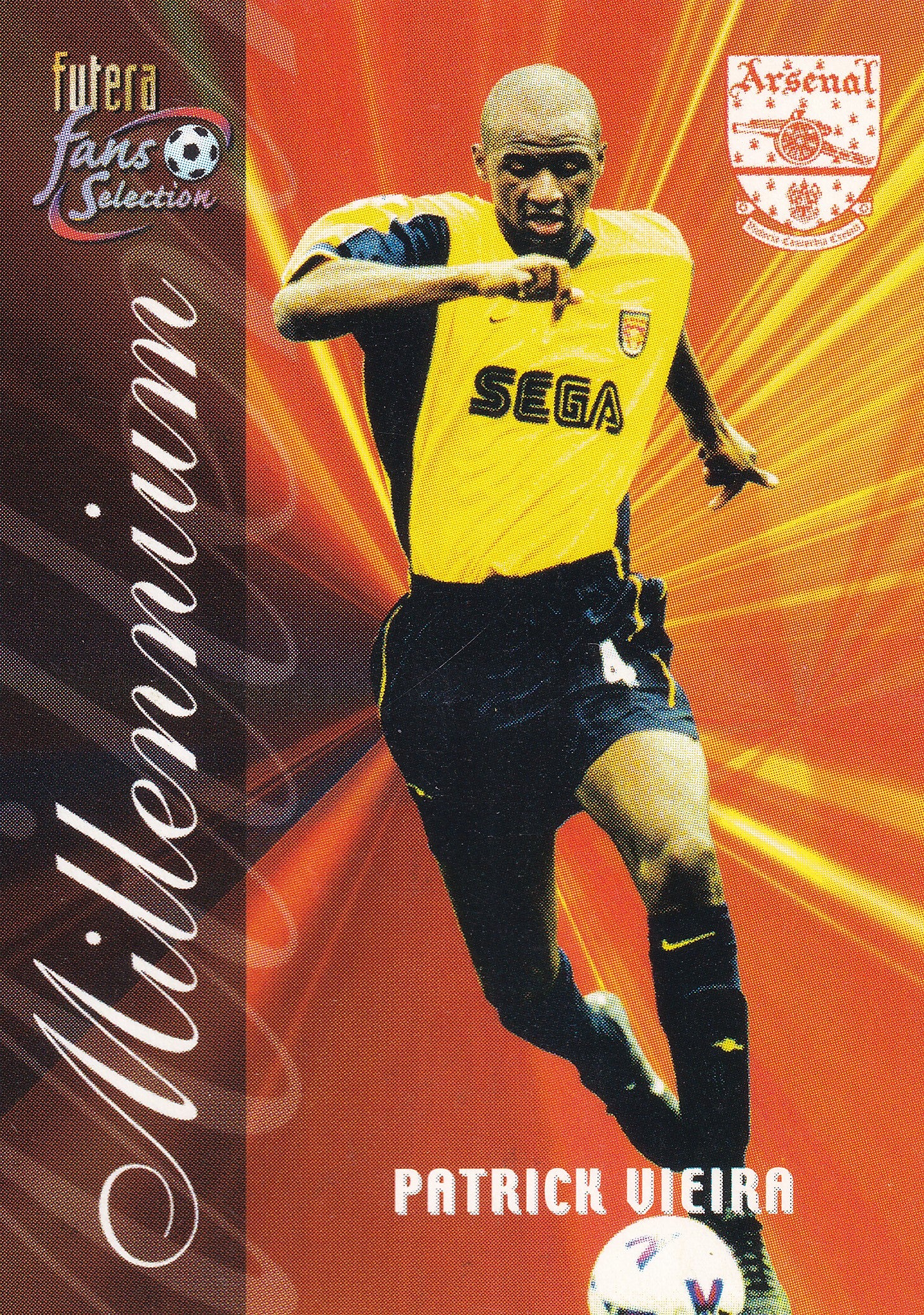 140. PATRICK VIEIRA - ARSENAL - MILLENNIUM