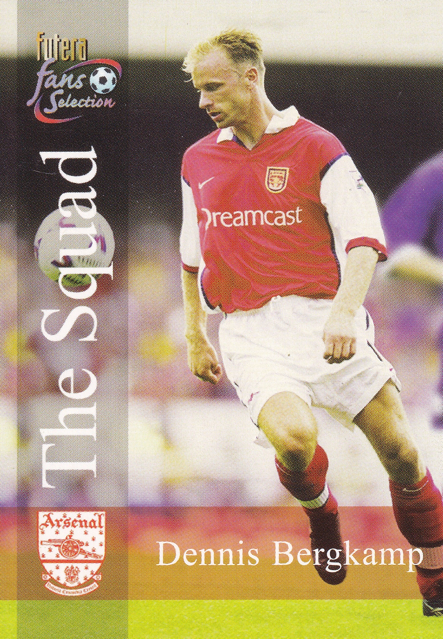 116. DENNIS BERGKAMP - ARSENAL - THE SQUAD