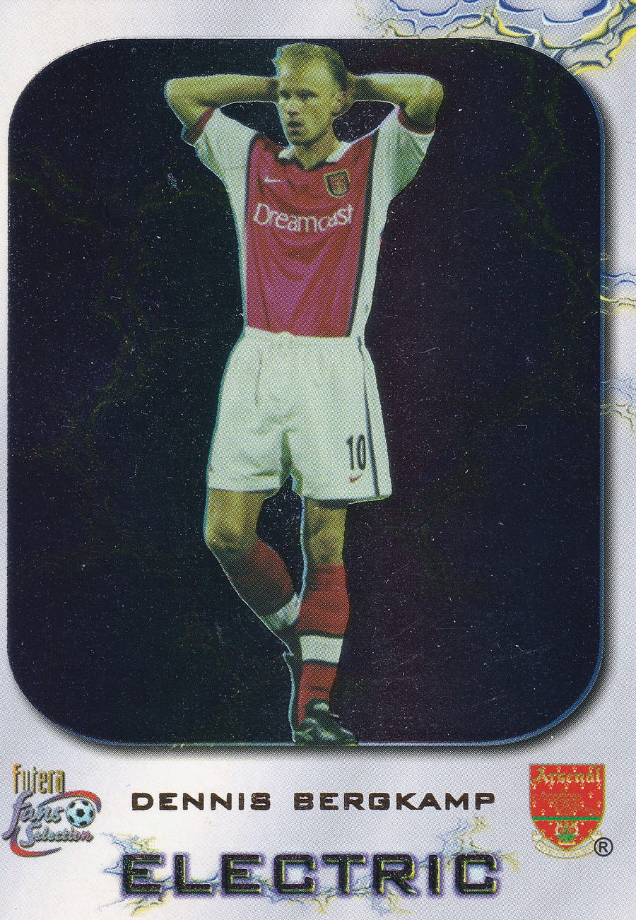 DENNIS BERGKAMP - ARSENAL - ELECTRIC