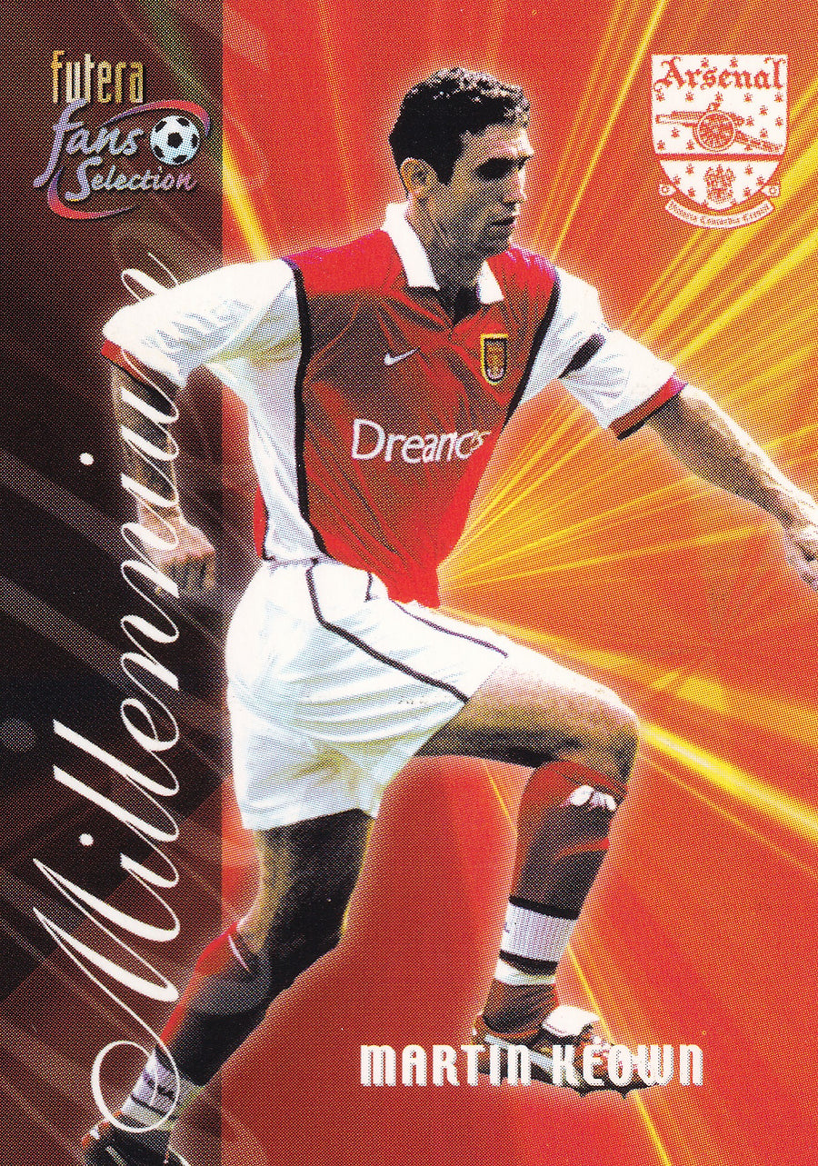 137. MARTIN KEOWN - ARSENAL - MILLENNIUM