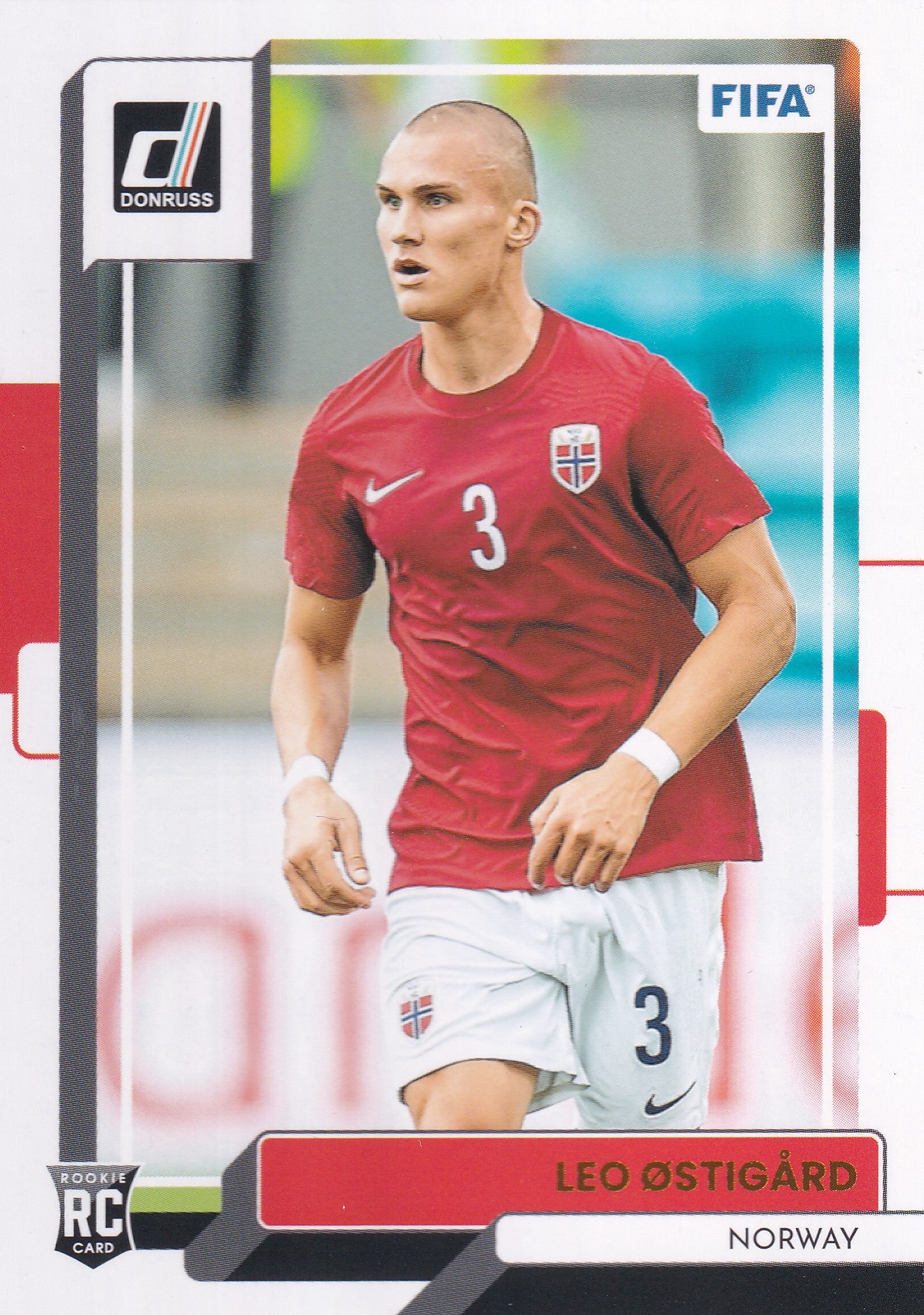 087. LEO ØSTIGÅRD - NORWAY - ROOKIE CARD