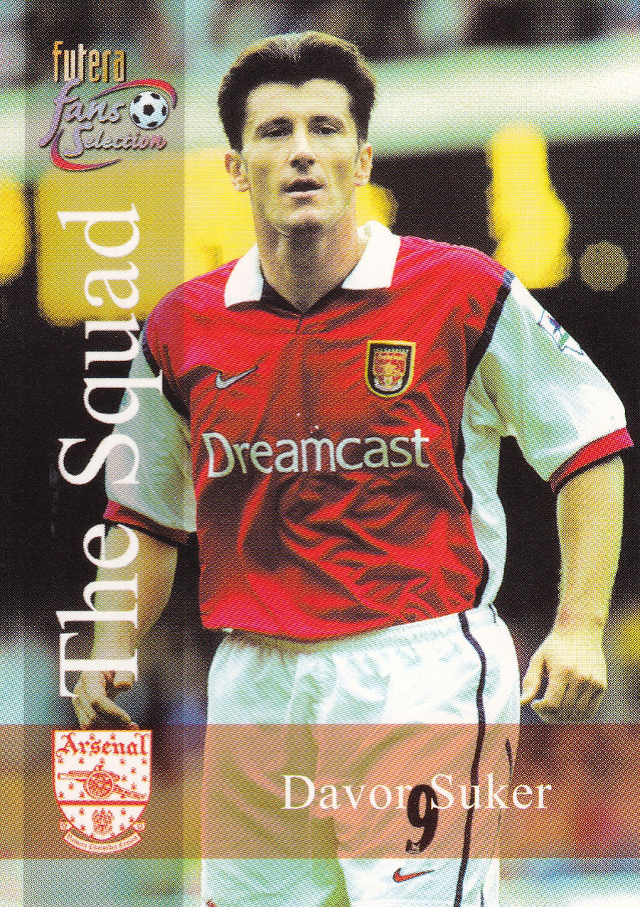 126. DAVOR SUKER - ARSENAL - THE SQUAD