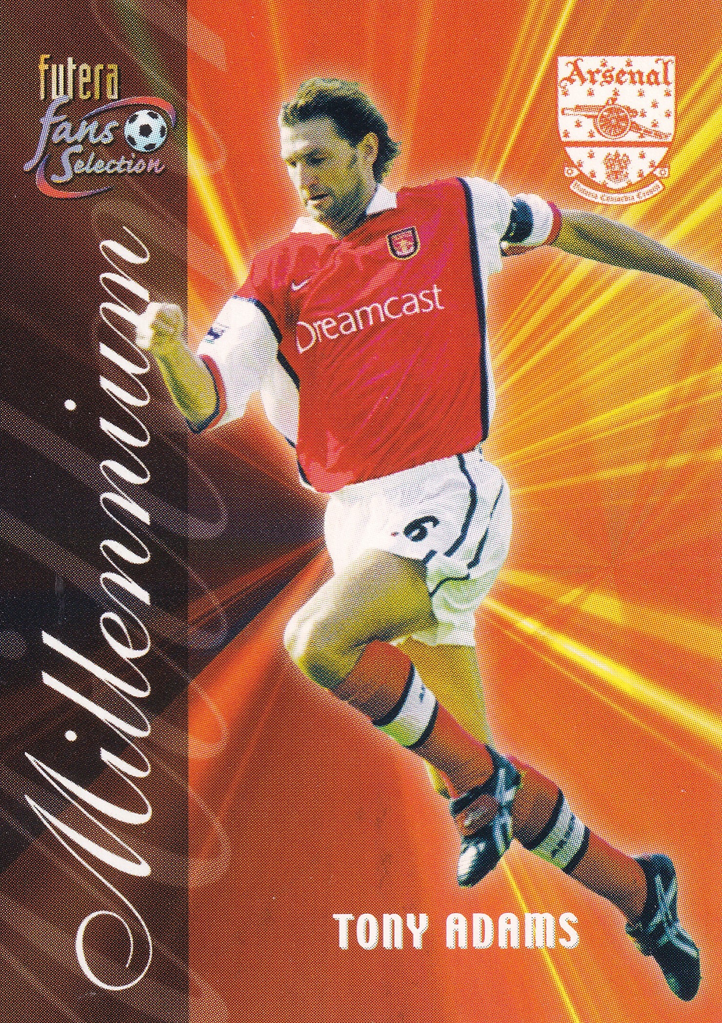 138. TONY ADAMS - ARSENAL - MILLENNIUM