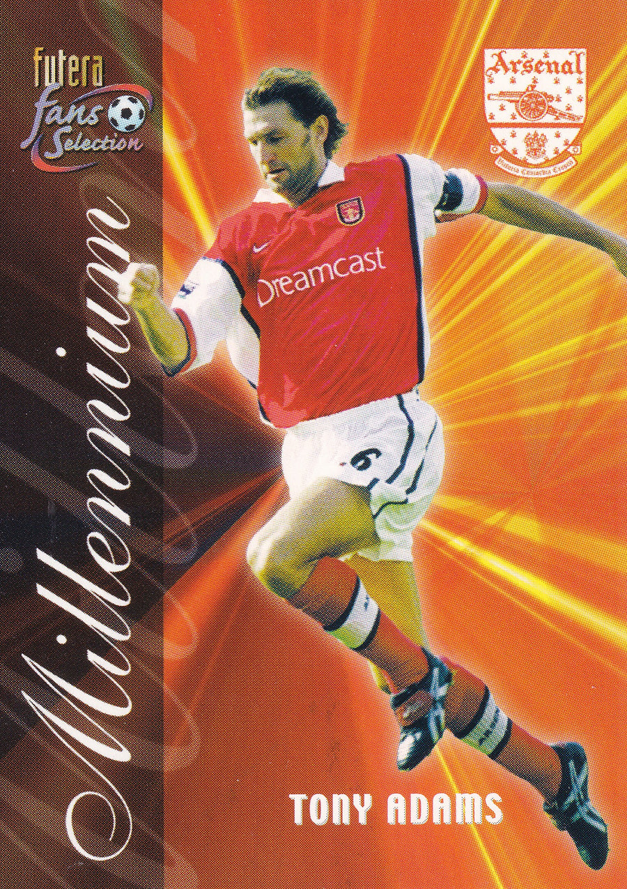 138. TONY ADAMS - ARSENAL - MILLENNIUM