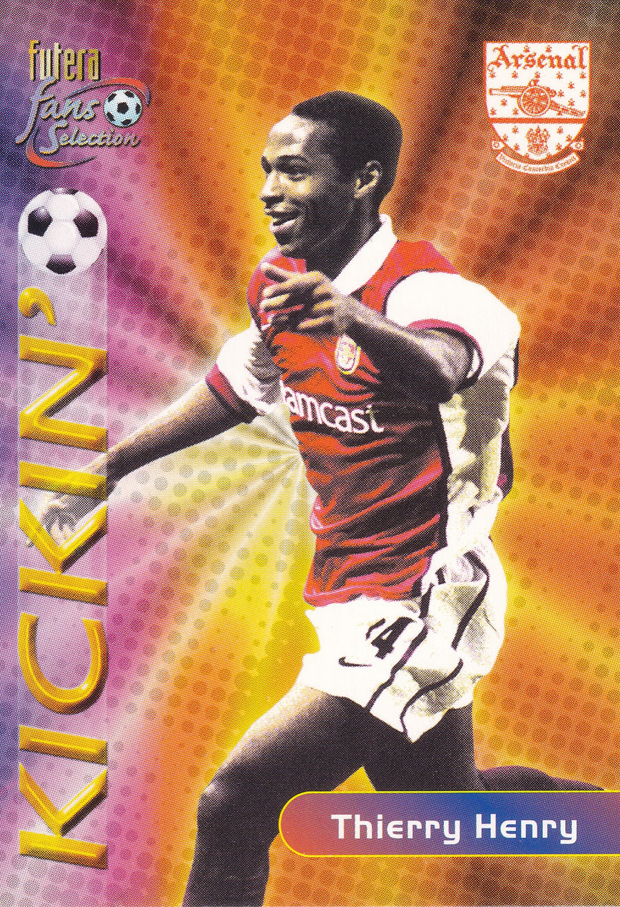 129. THIERRY HENRY - ARSENAL - KICKIN