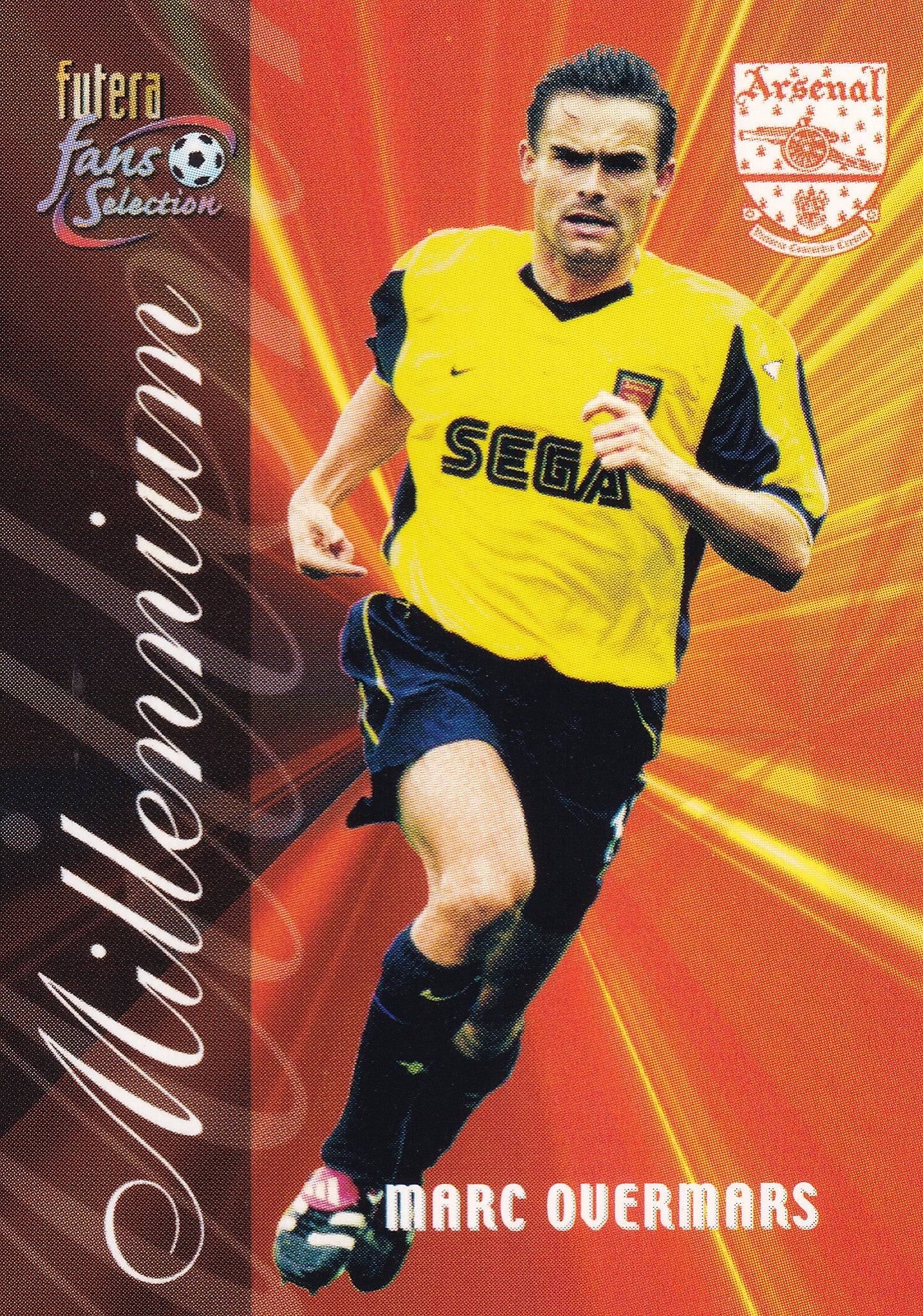 141. MARC OVERMARS - ARSENAL - MILLENNIUM