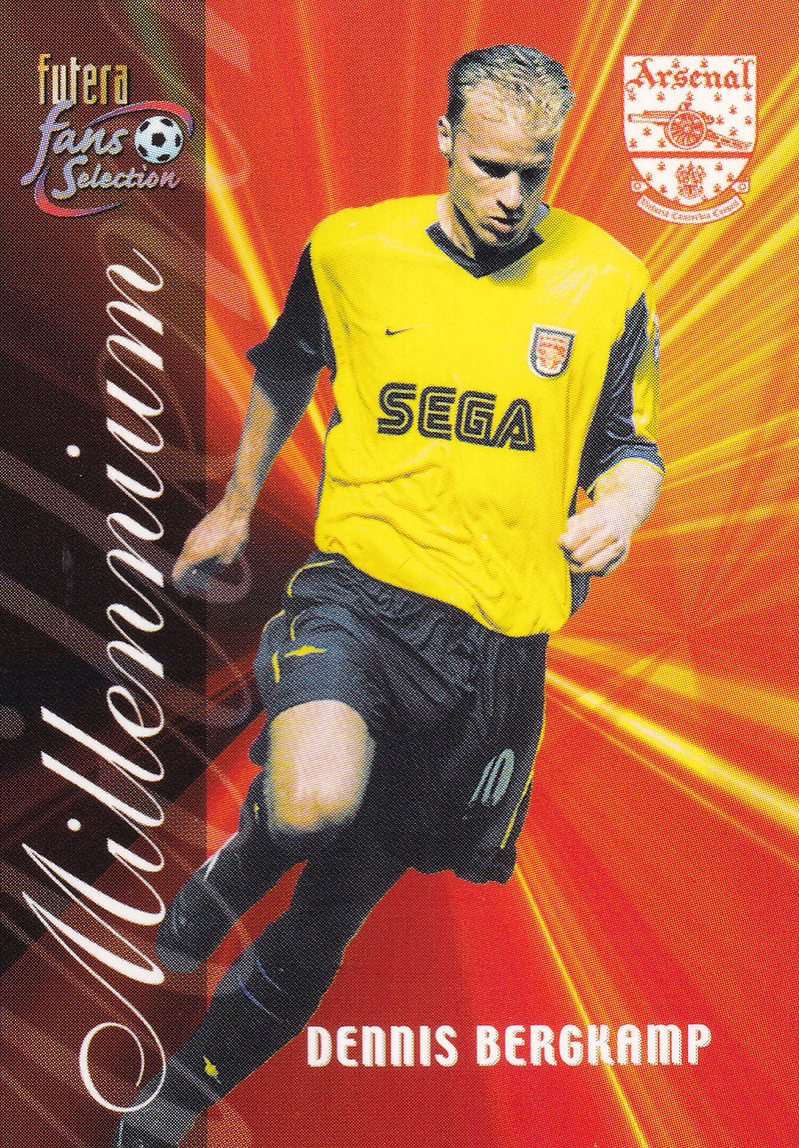 144. DENNIS BERGKAMP - ARSENAL - MILLENNIUM