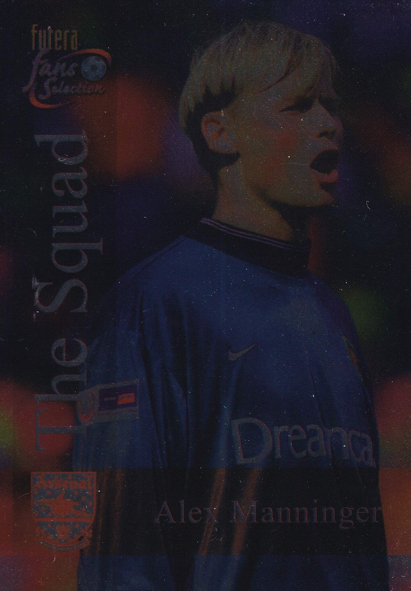 105. ALEX MANNINGER - ARSENAL - THE SQUAD - CHROME