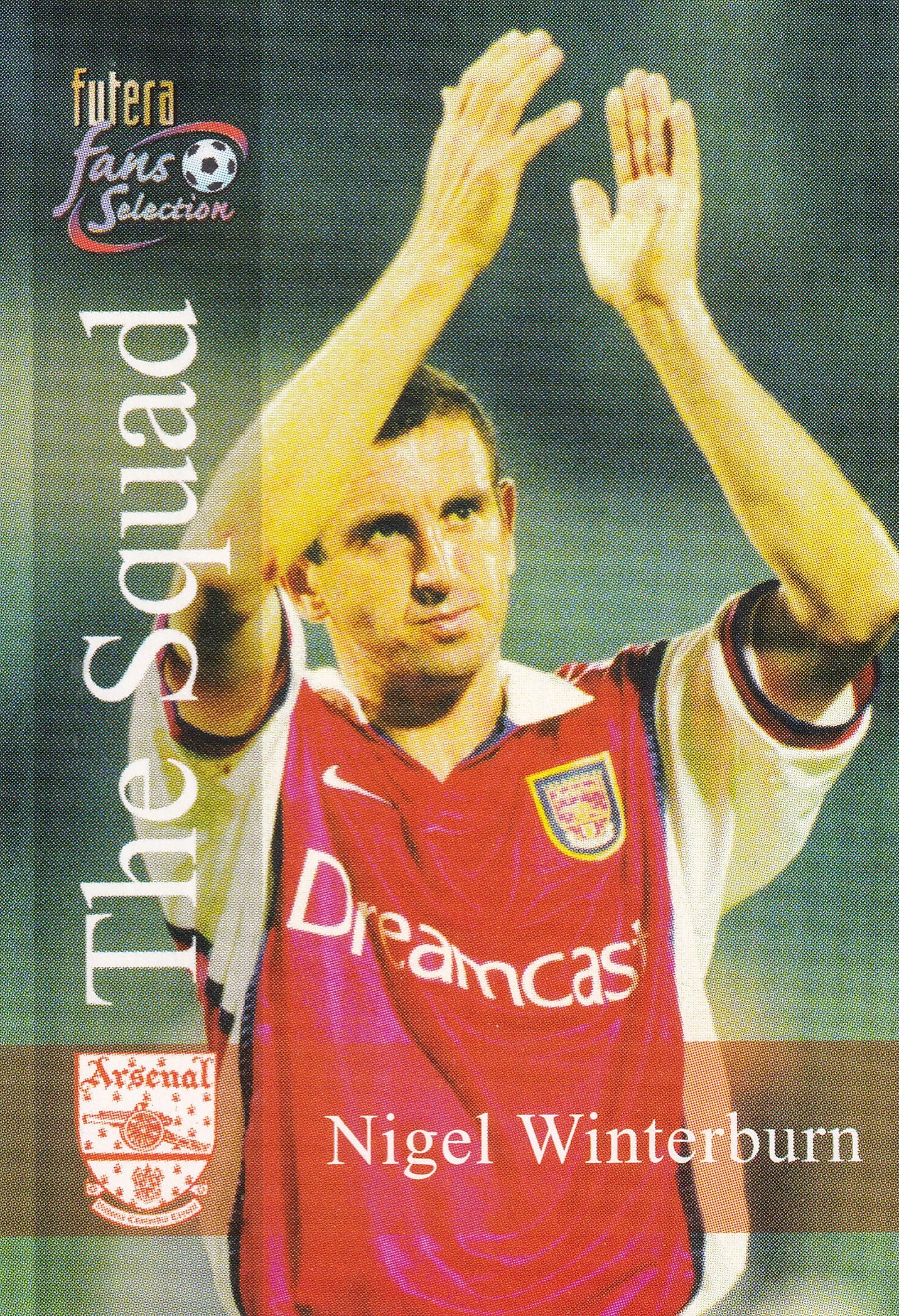 117. NIGEL WINTERBURN - ARSENAL - THE SQUAD