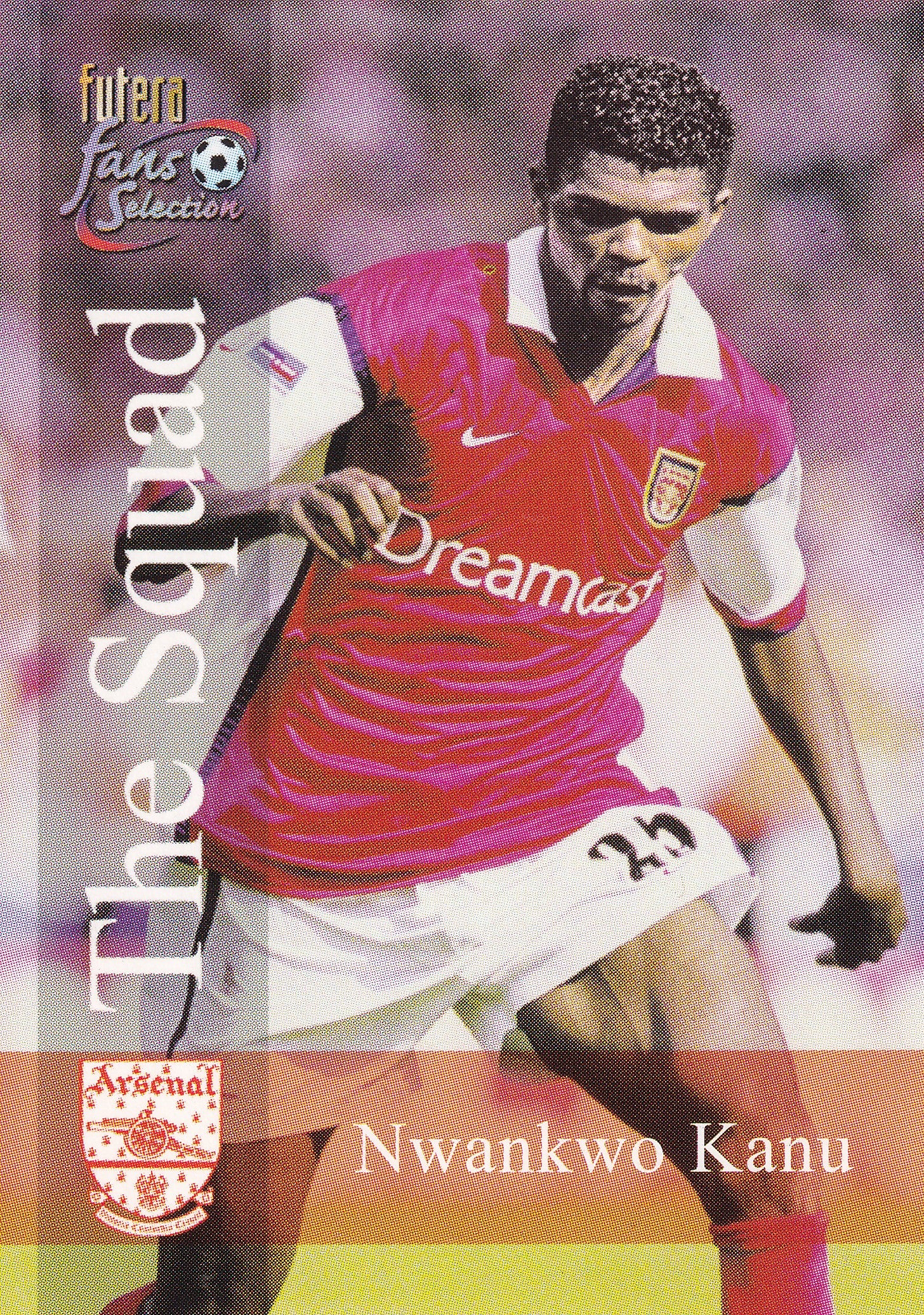 106. NWANWO KANU - ARSENAL - THE SQUAD