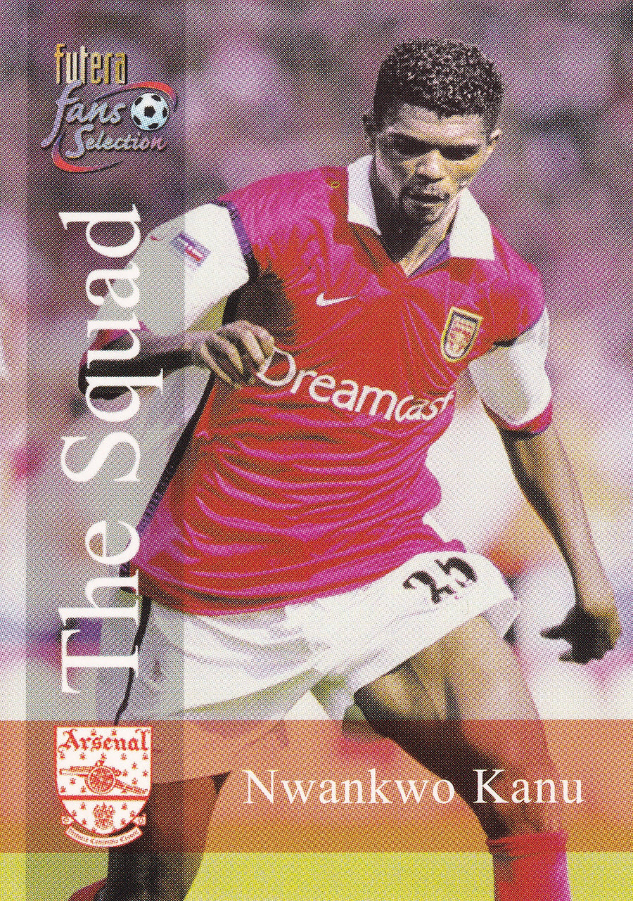 106. NWANWO KANU - ARSENAL - THE SQUAD