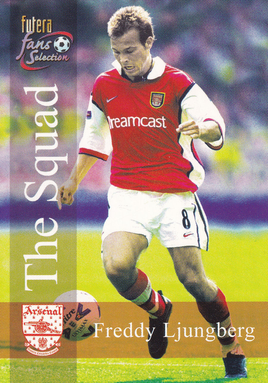 124. FREDDY LJUNGBERG - ARSENAL - THE SQUAD