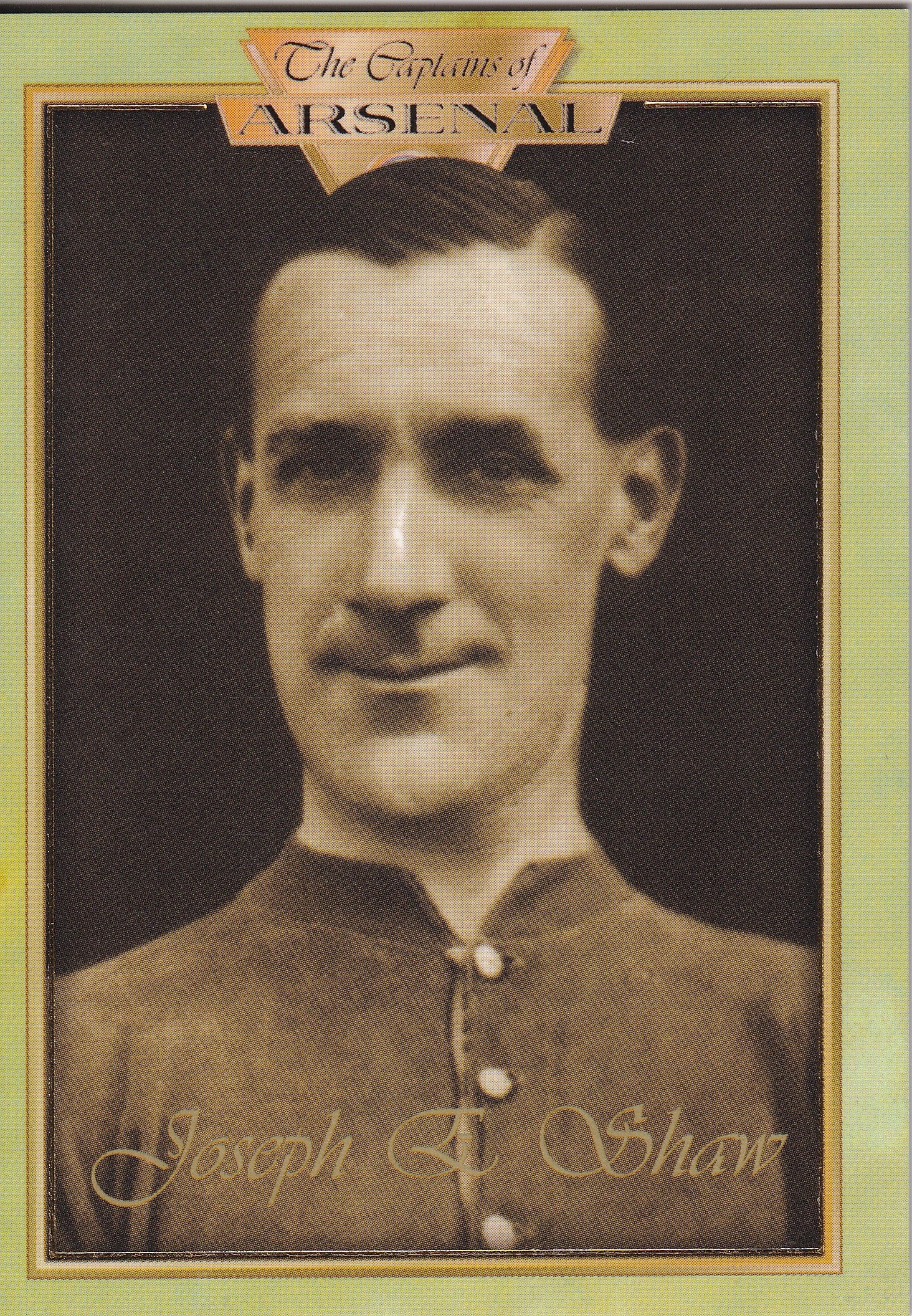 009. JOSEPH E SHAW - ARSENAL