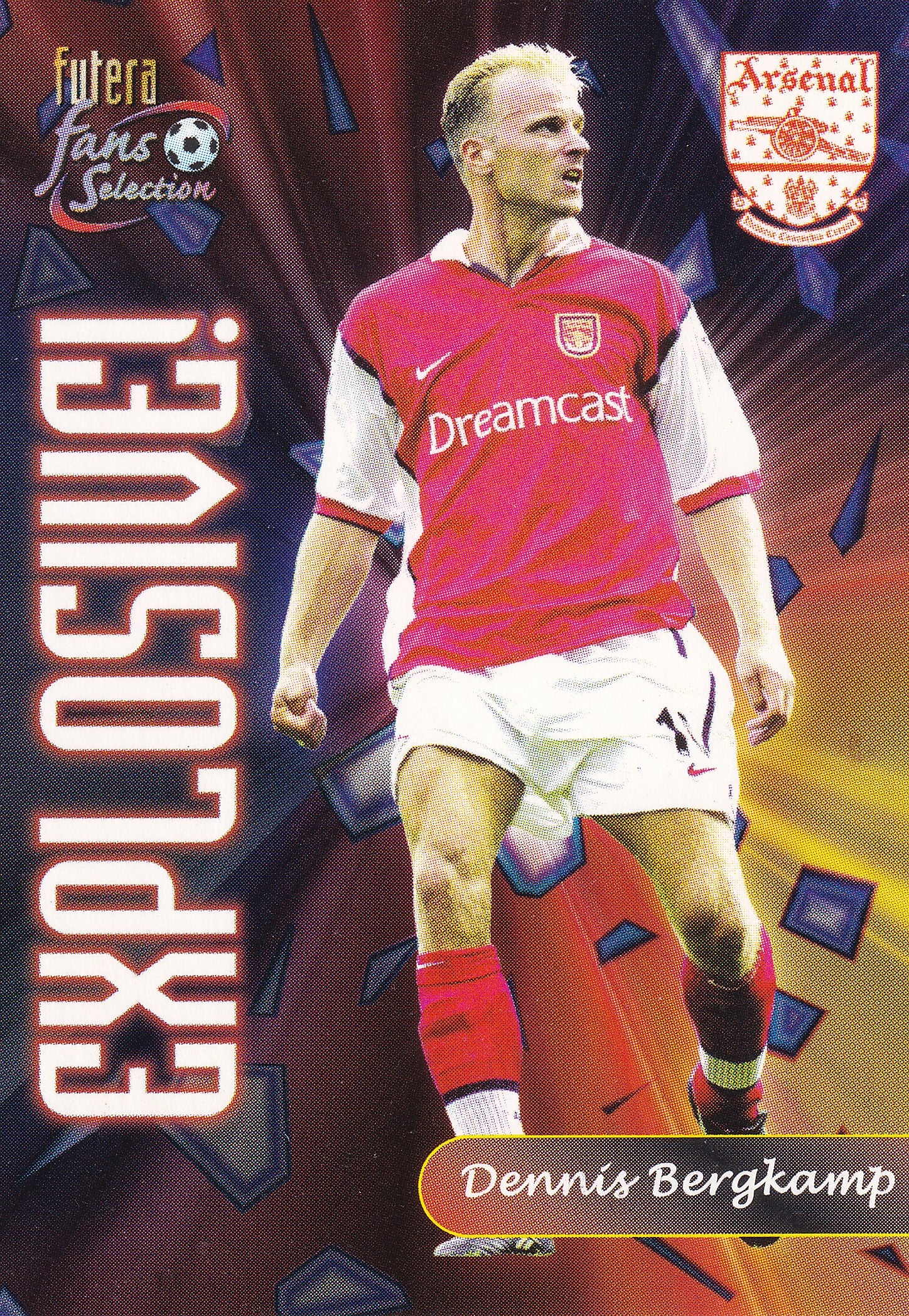 130. DENNIS BERGKAMP - ARSENAL - EXPLOSIVE!