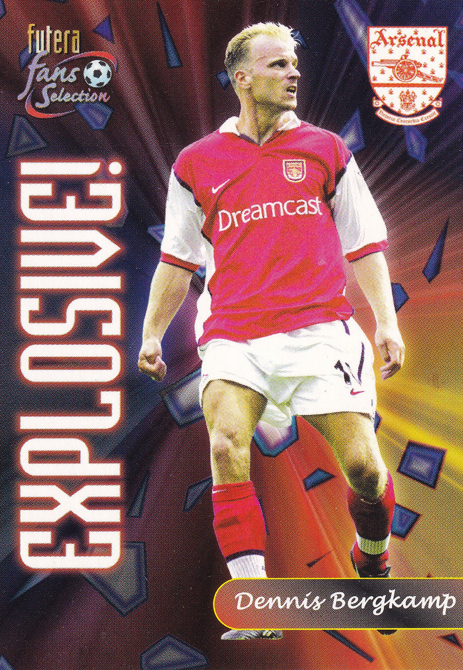 130. DENNIS BERGKAMP - ARSENAL - EXPLOSIVE!