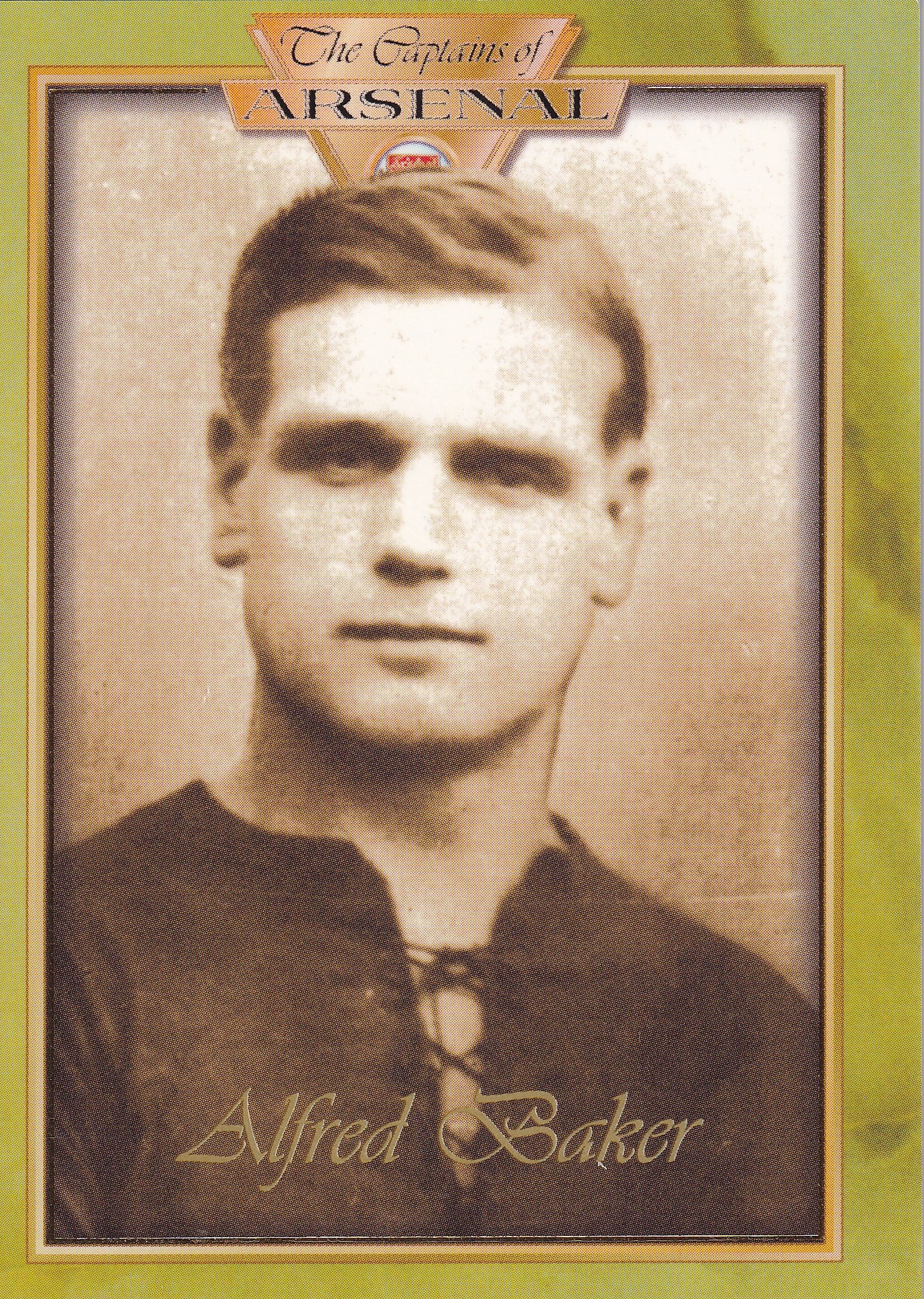 012. ALFRED BAKER - ARSENAL