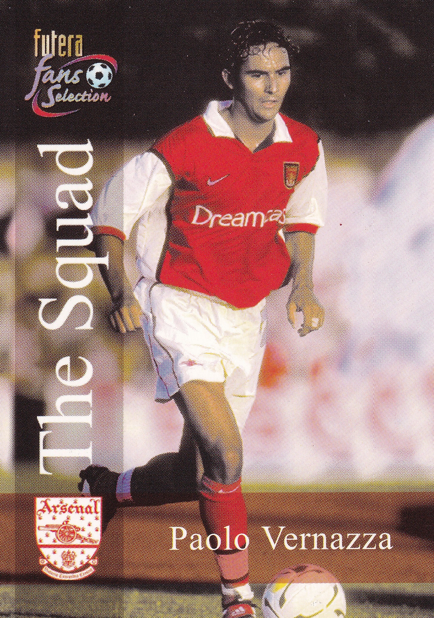 121. PAOLO VERNAZZA - ARSENAL - THE SQUAD