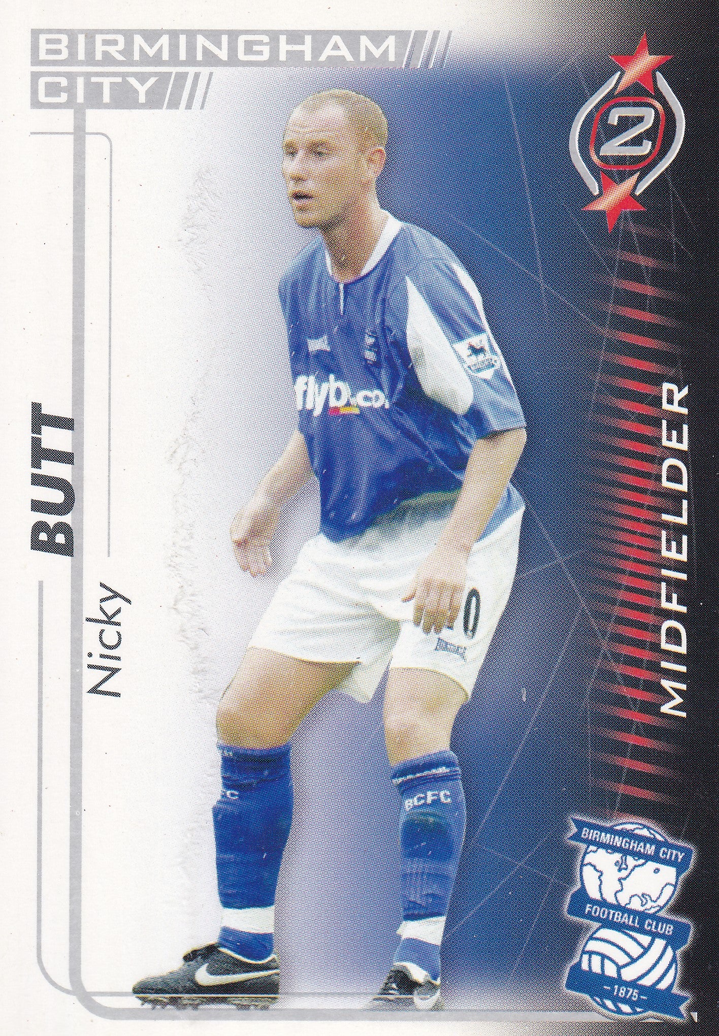 049. NICKY BUTT - BIRMINGHAM