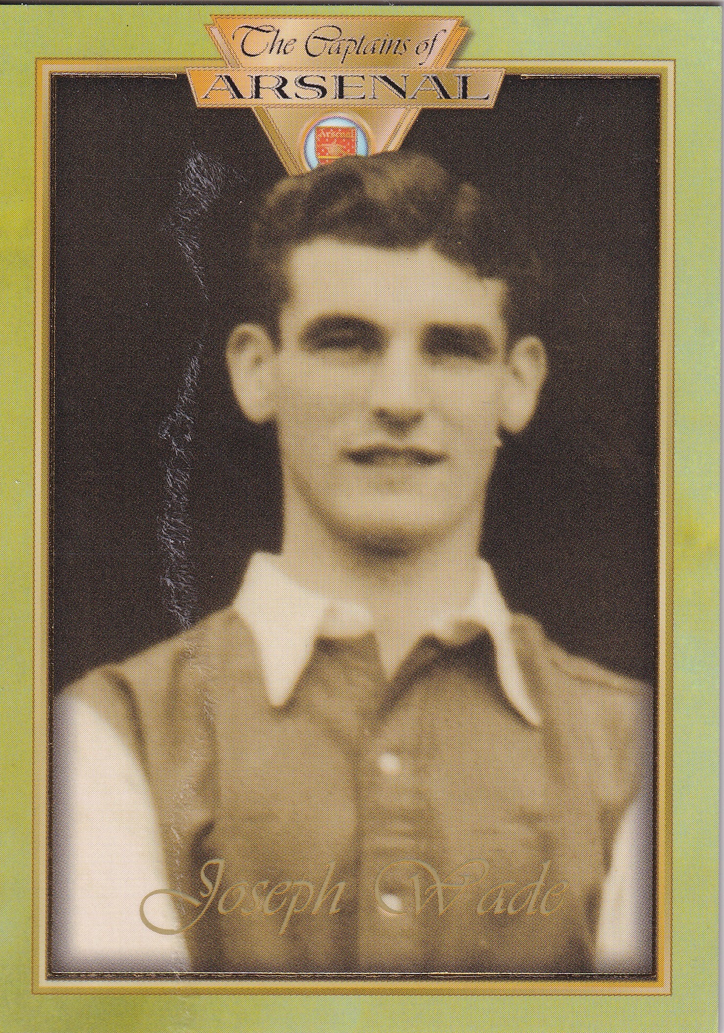 022. JOSEPH WADE - ARSENAL